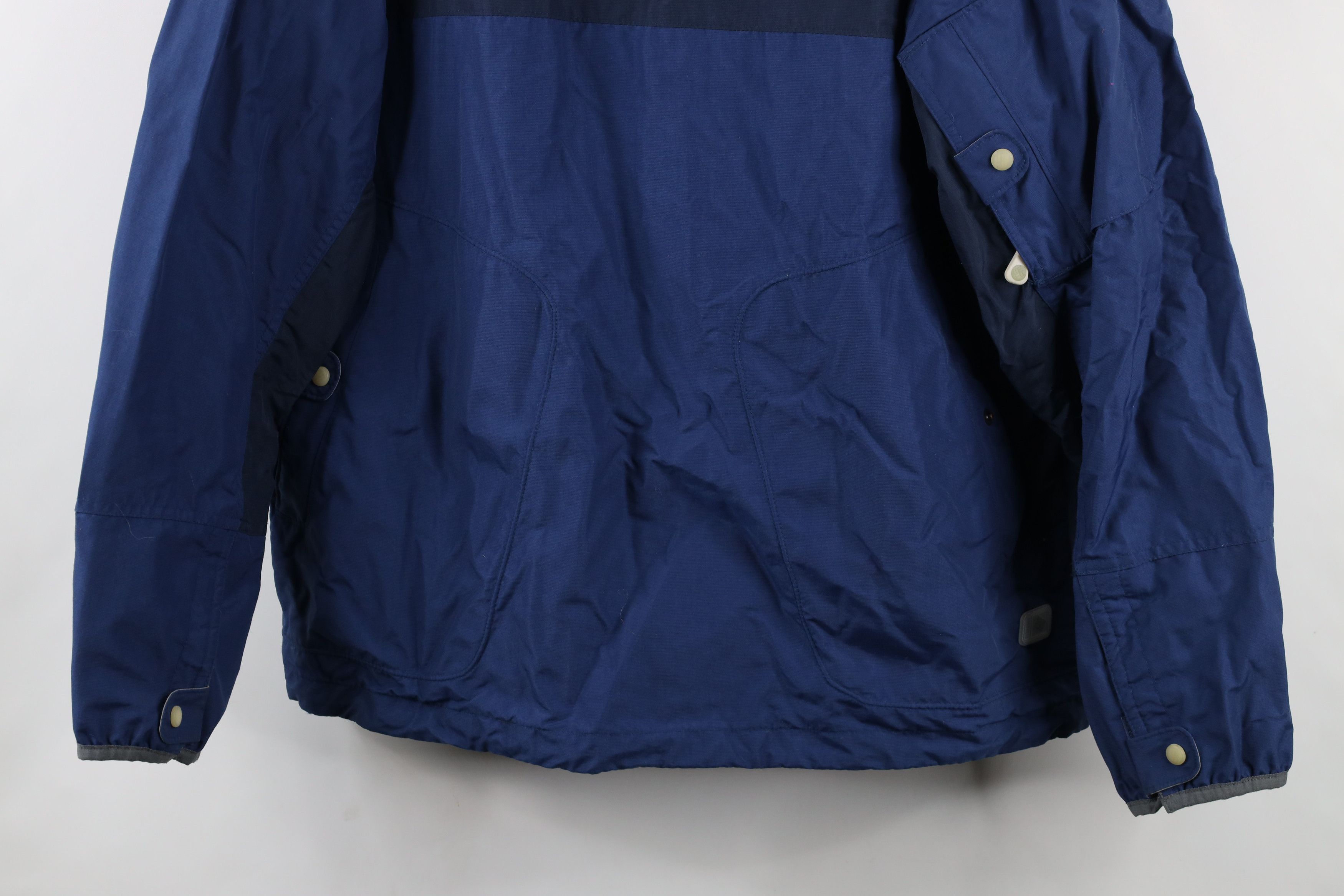 Columbia × Vintage Vintage 90s Columbia Block Half Zip Hooded Pullover Jacket Size US L / EU 52-54 / 3 - 3 Thumbnail