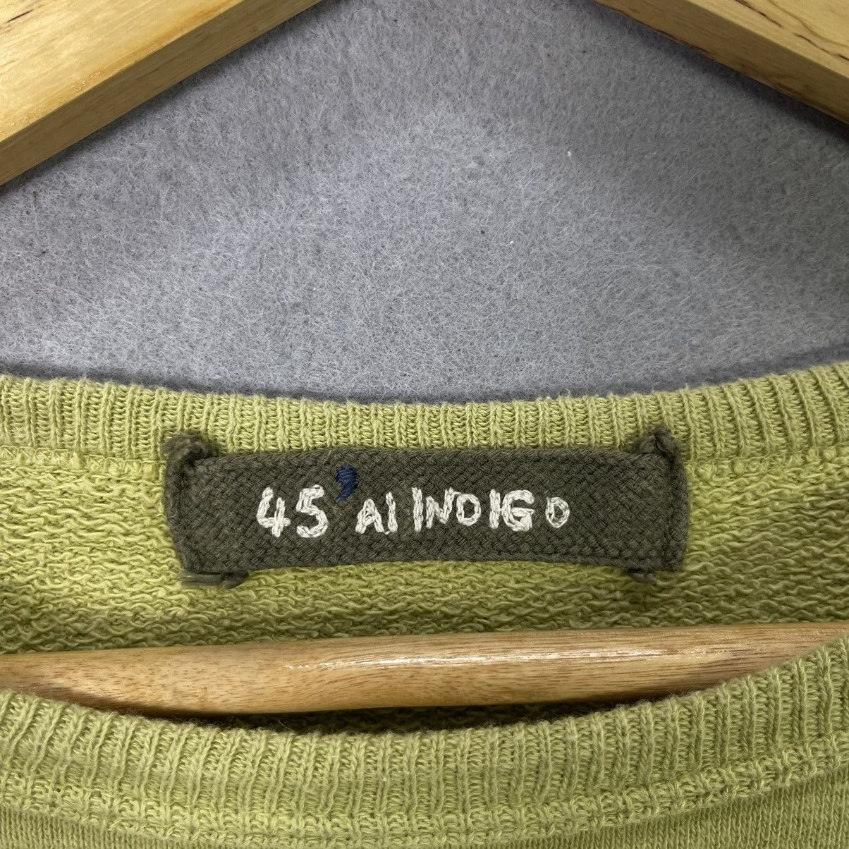 45rpm 90s 45R Indigo “Forty Five 45” Crewneck Sweatshirt Size S / US 4 / IT 40 - 7 Thumbnail