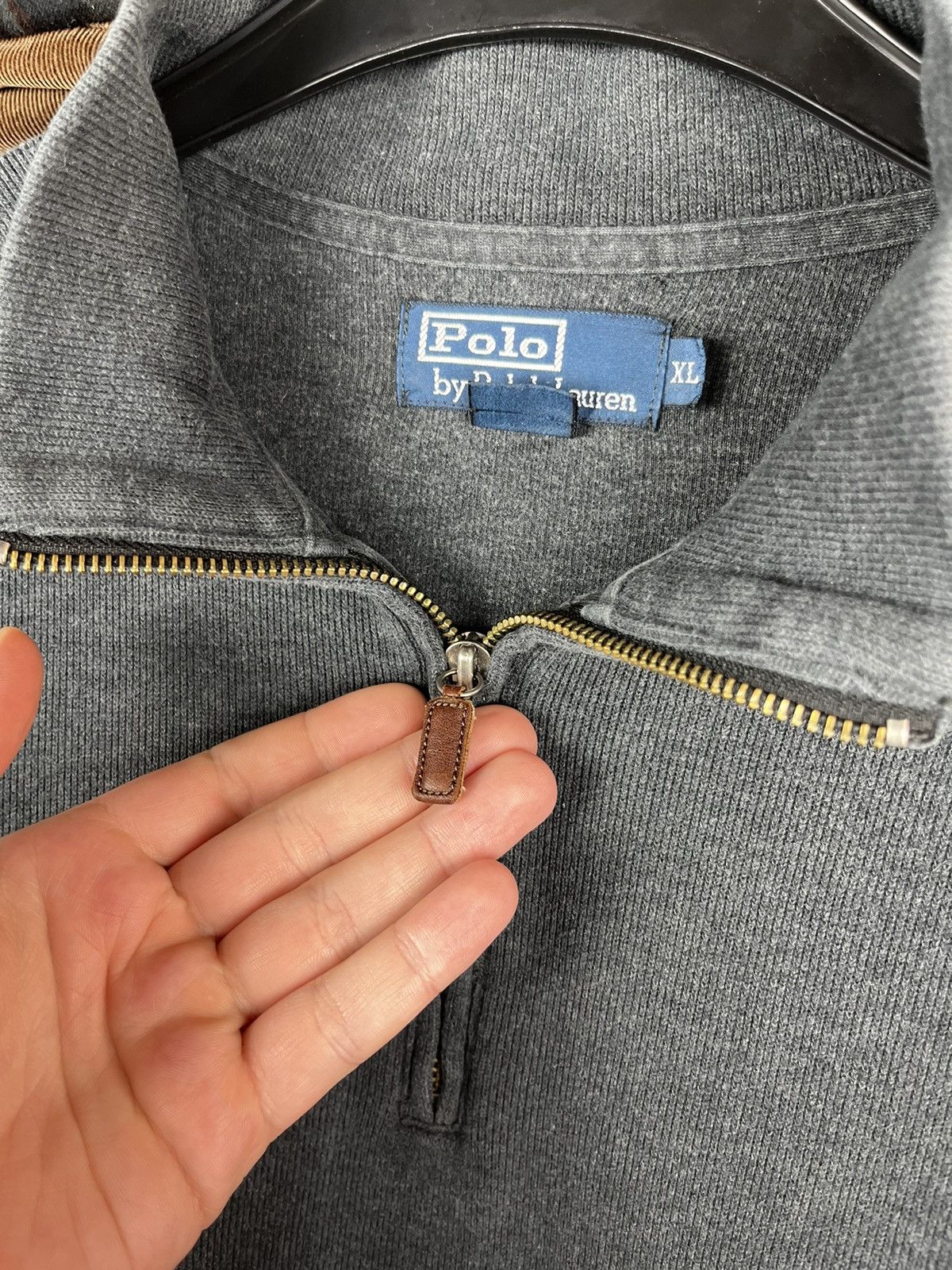 Polo Ralph Lauren × Ralph Lauren × Vintage Ralph Lauren zip sweatshirt vintage size xl Size US XL / EU 56 / 4 - 10 Thumbnail