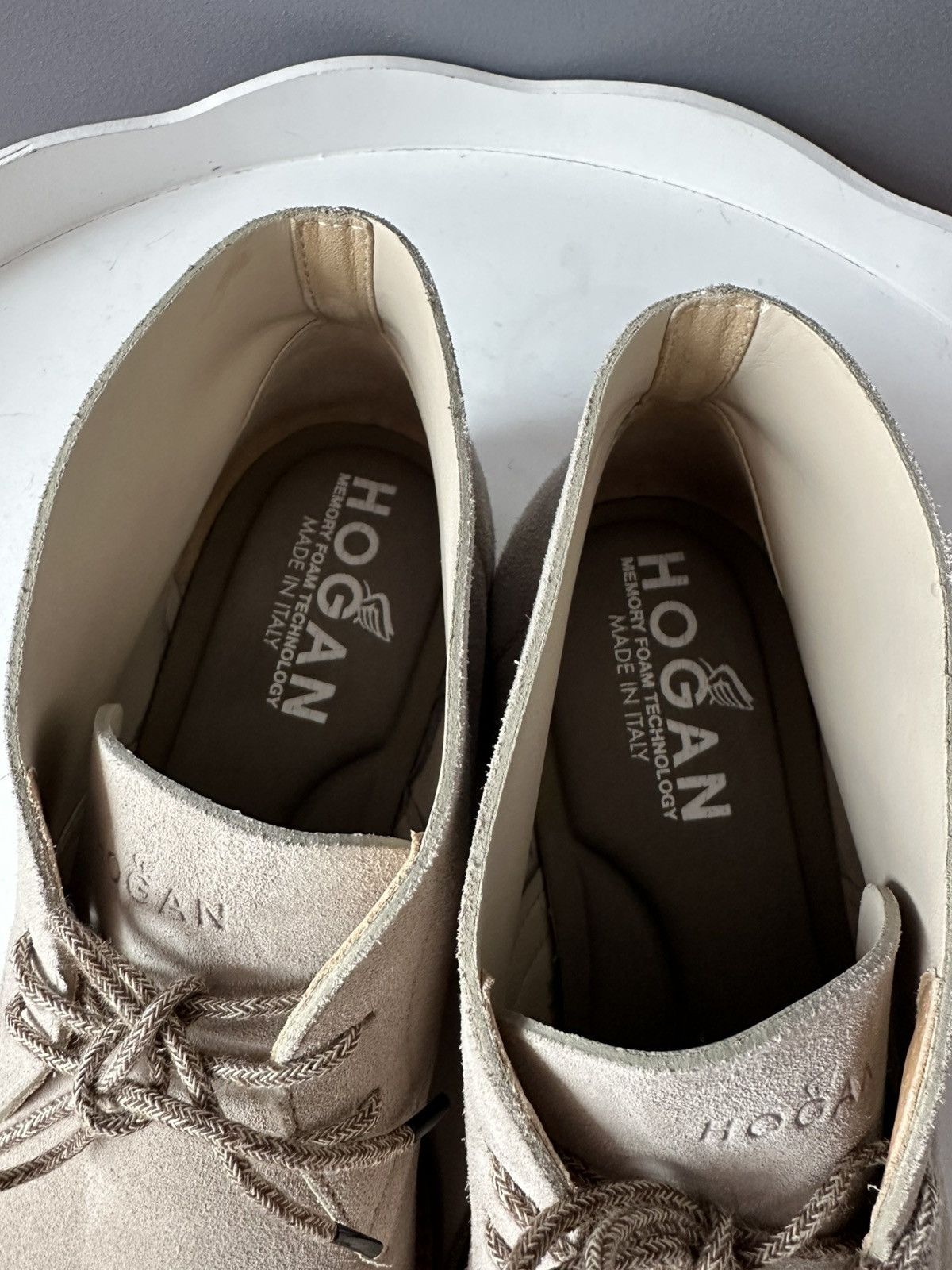 Hogan HOGAN ANKLE CHUKKA BOOTS SUEDE SHOESE Size US 7.5 / EU 40-41 - 13 Thumbnail