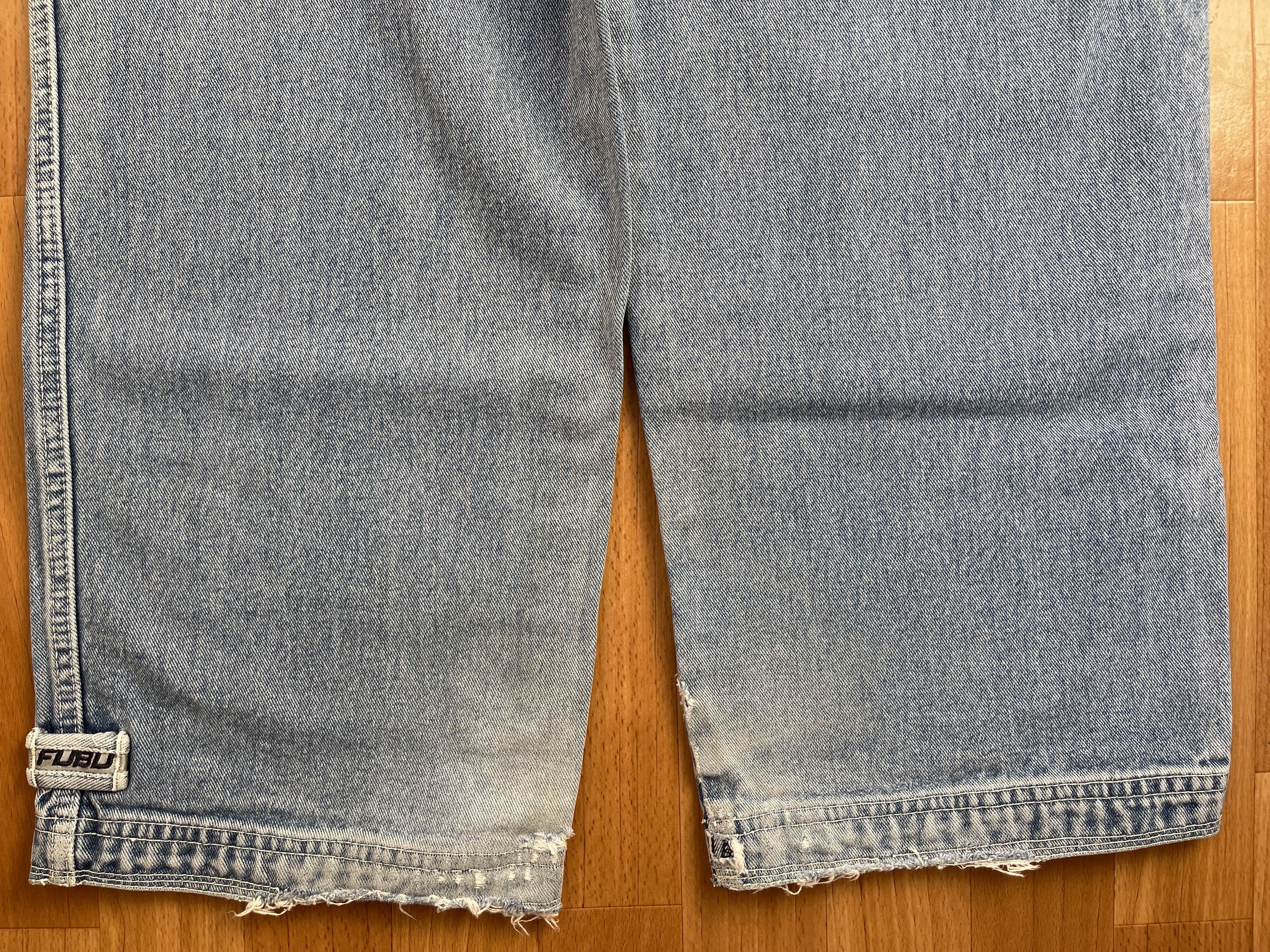 Fubu FUBU jeans, vintage baggy jeans, 90s hip hop skater Y2K 36 Size US 36 / EU 52 - 9 Thumbnail