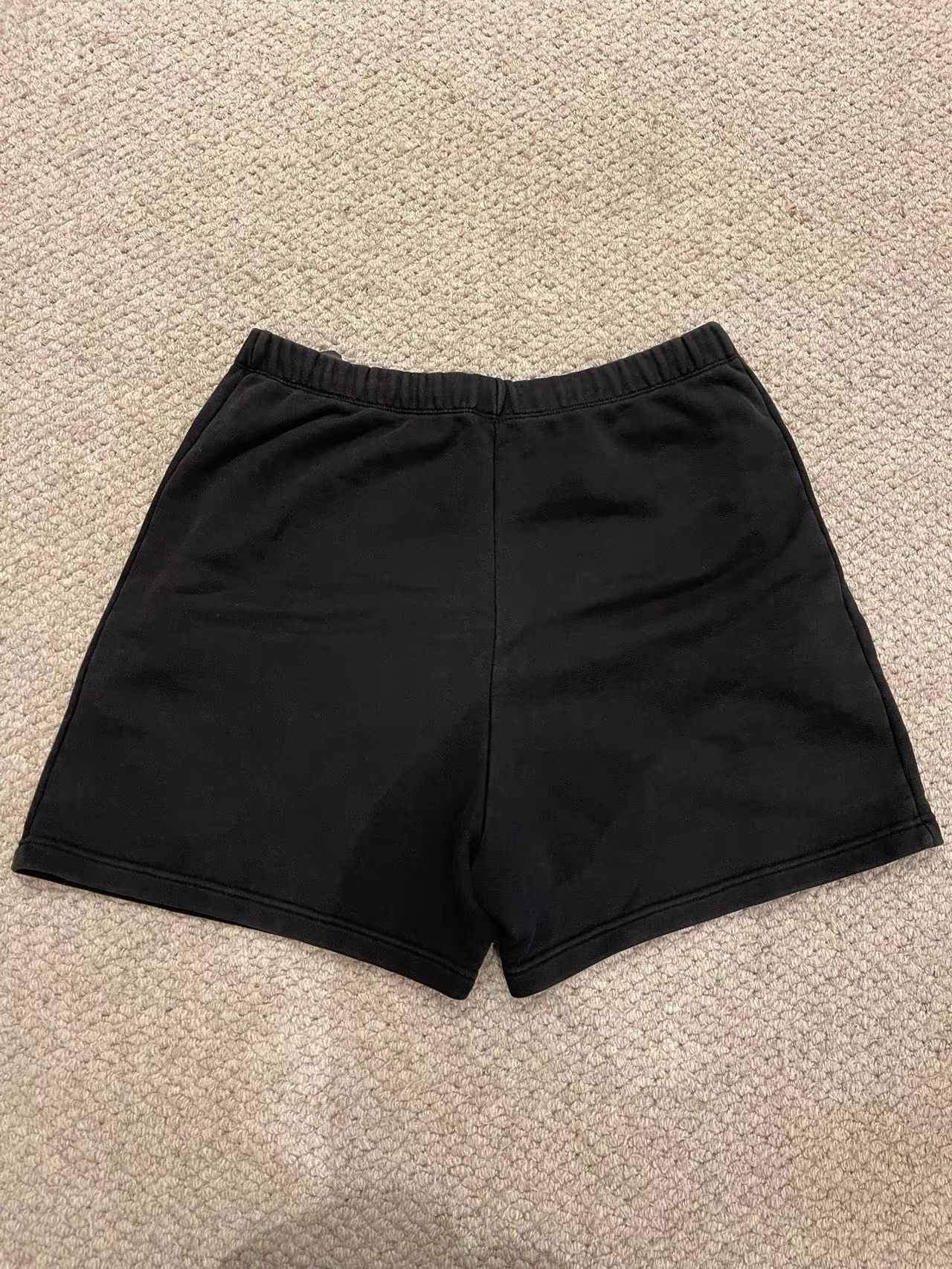 Balenciaga Balenciaga Black Small Logo Shorts K28 Size US 31 - 1 Thumbnail