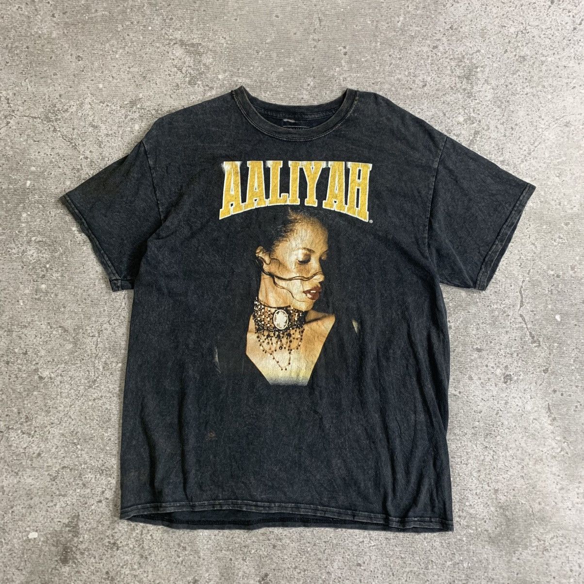 Rap Tees Aaliyah Tshirt Size US M / EU 48-50 / 2 - 1 Thumbnail