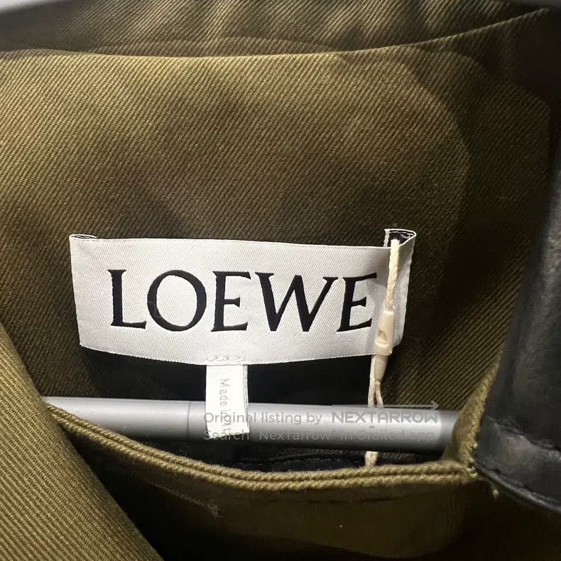 Loewe Loewe Classic Double-breasted Leather-trimmed Jacket Size XXS / US 00 / IT 34 - 4 Thumbnail