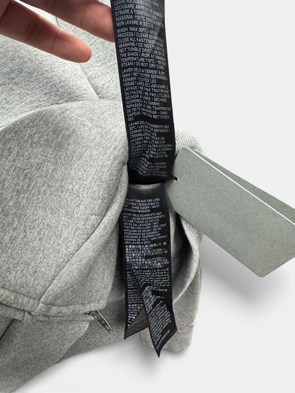 Balenciaga Balenciaga Fitted Zip Up Hoodie Size US L / EU 52-54 / 3 - 9 Thumbnail