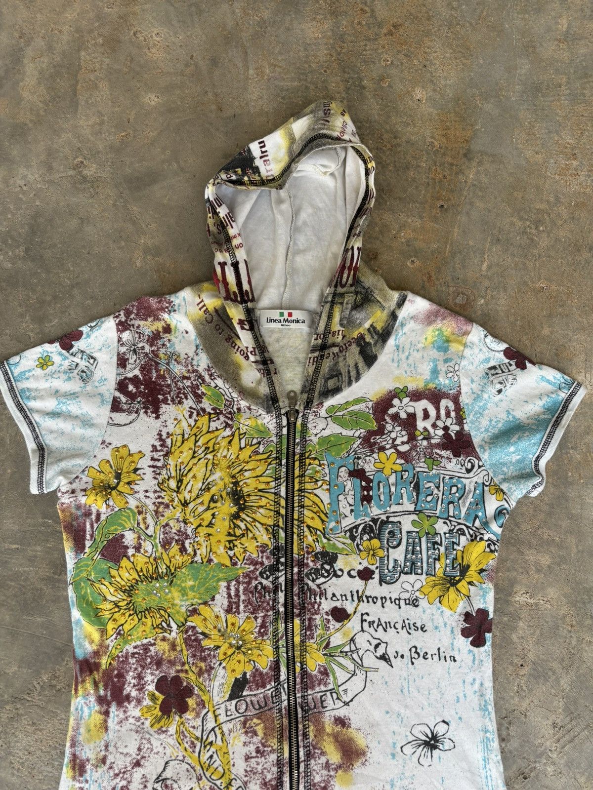 Hysteric Glamour Y2k Opium Linea Monica Milano Ifsixwasnine Punk Style Tshirt Size M / US 6-8 / IT 42-44 - 2 Thumbnail
