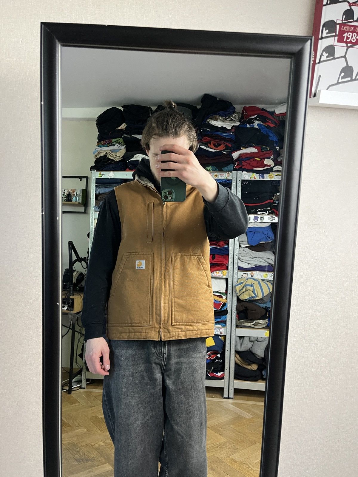 Carhartt Carhartt Duck Vest Sherpa Lined Streetwear Hype Men’s Size M Size US M / EU 48-50 / 2 - 3 Thumbnail