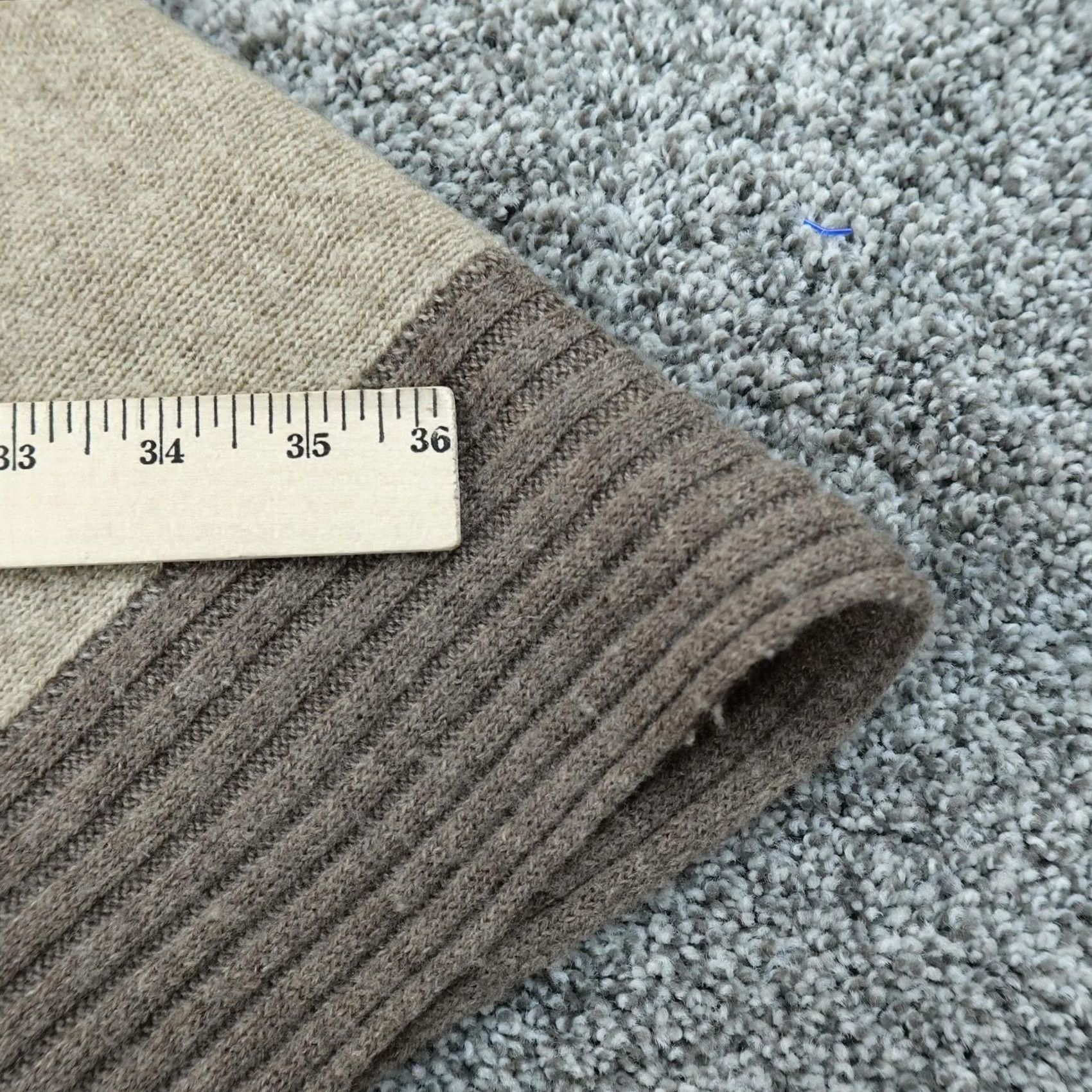Vintage Celeste Sweater Capes Womens One Size Beige Wool Cashmere Knit Poncho Top Cape Knit Poncho Womens Beige Wool Cashmere Boat Neck Casual Relaxed 90s? Size ONE SIZE - 7 Thumbnail