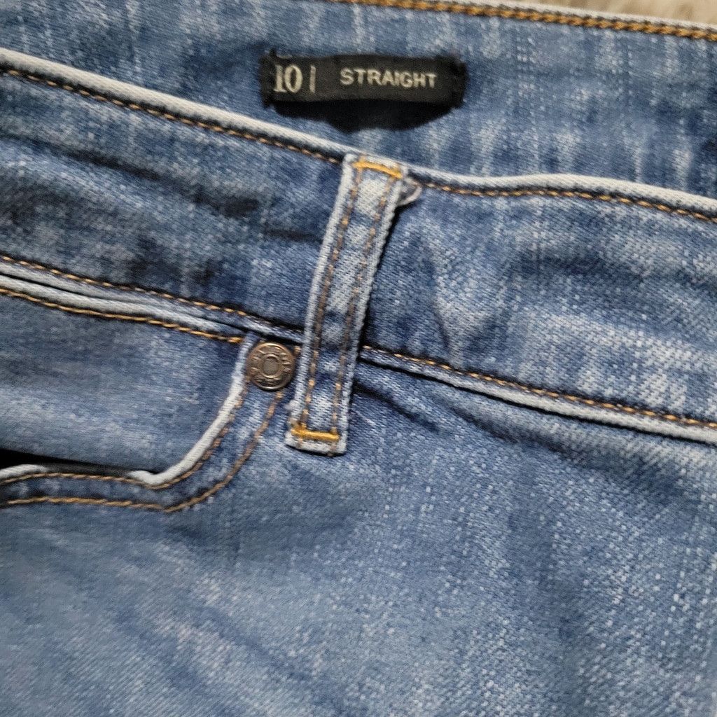 Talbots Talbots Flawless Five-Pocket Straight Jean size 10 Waist 32 Size 32" / US 10 / IT 46 - 8 Thumbnail