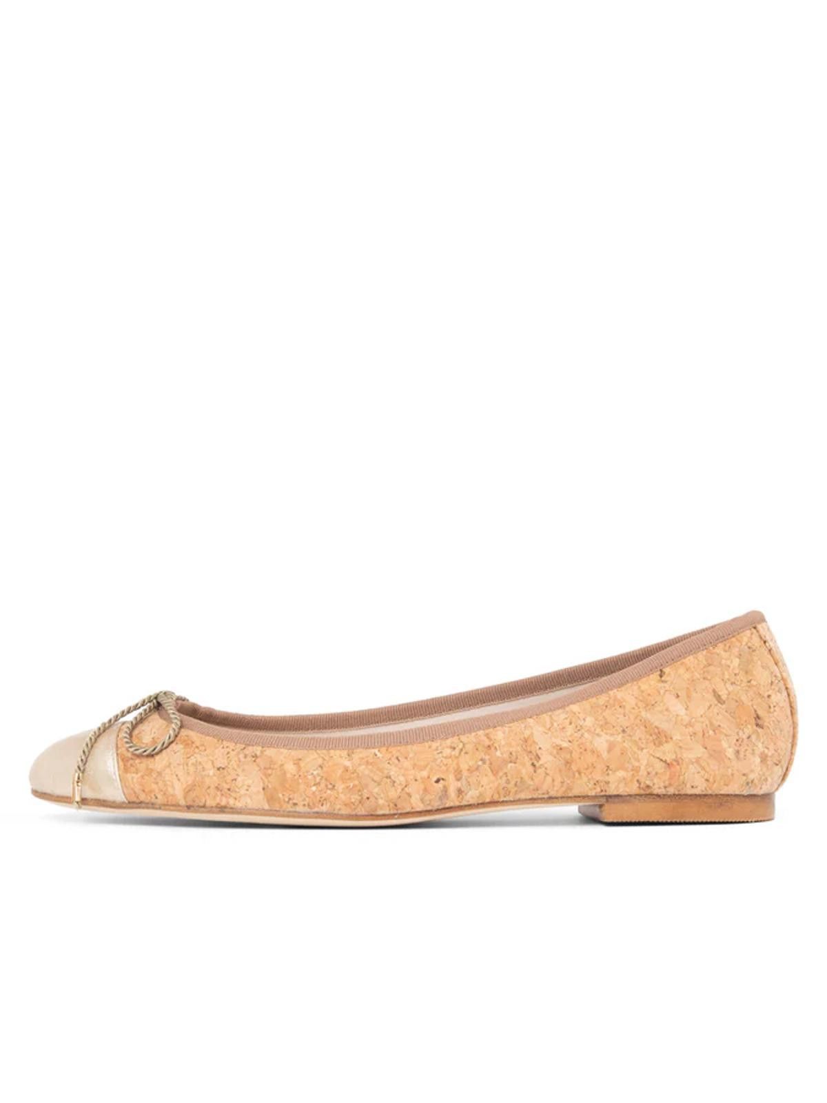 Designer Paul Mayer Attitudes Love Cork Ballet Flat - Size 6.5B -NIB Size US 6.5 / IT 36.5 - 2 Thumbnail