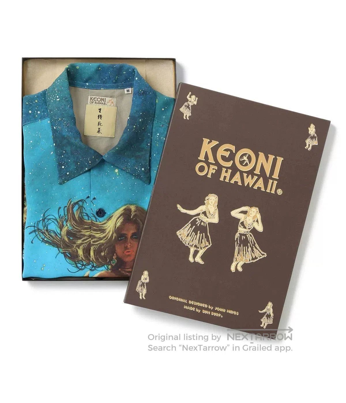 Sun Surf SUN SURF Occultic Beauty Hawaiian Shirt. Size M / US 6-8 / IT 42-44 - 5 Thumbnail