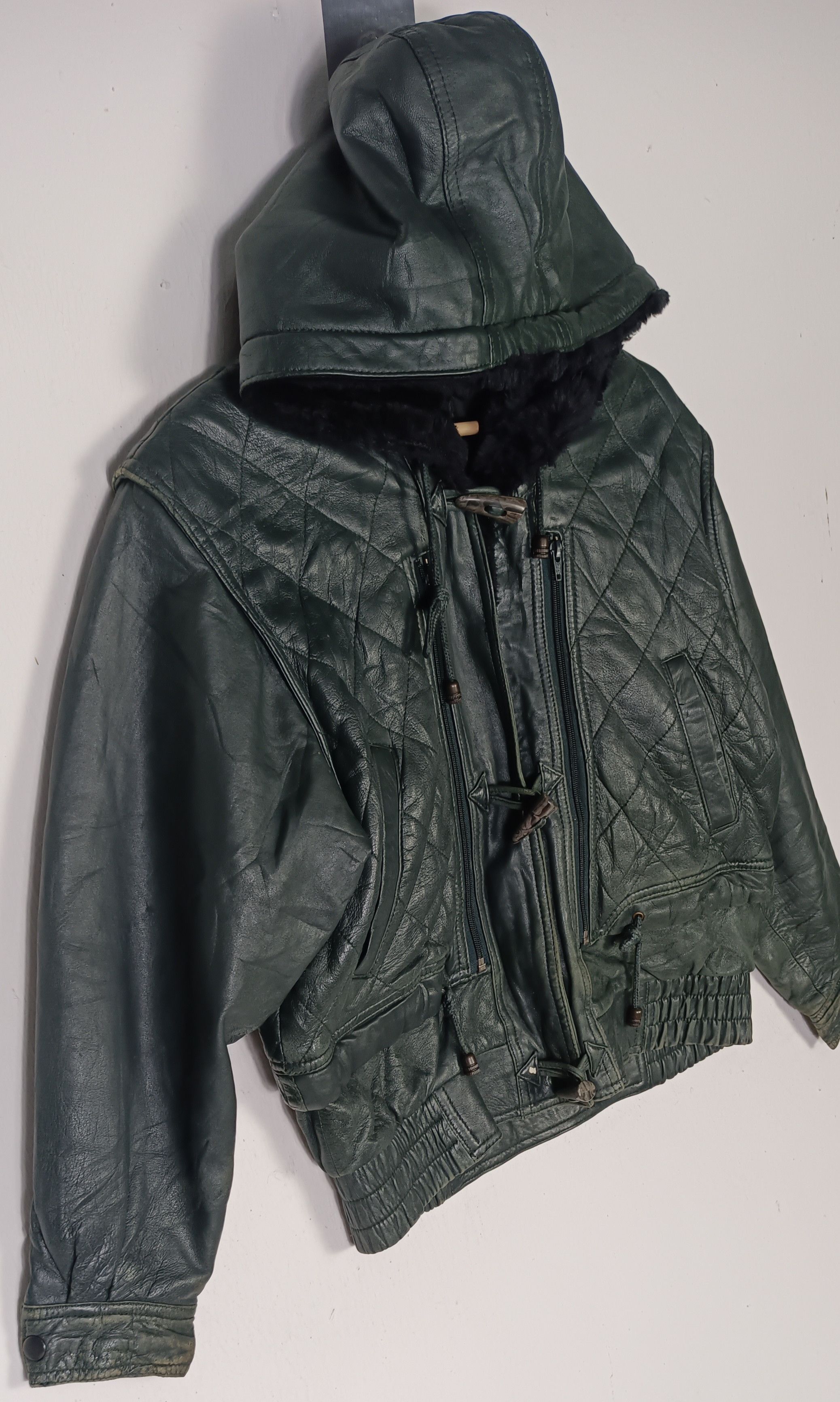 Japanese Brand Vintage🔥 City Gang Kaye Webb Leather Jacket Size US L / EU 52-54 / 3 - 7 Thumbnail
