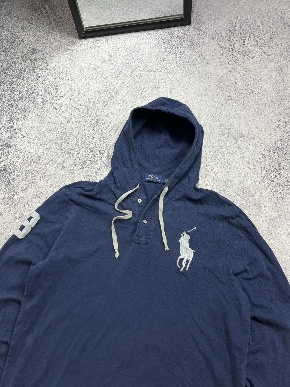 Polo Ralph Lauren × Vintage Vintage Y2K Polo Ralph Lauren #3 Embroidered Logo Hoodie Size US L / EU 52-54 / 3 - 5 Thumbnail