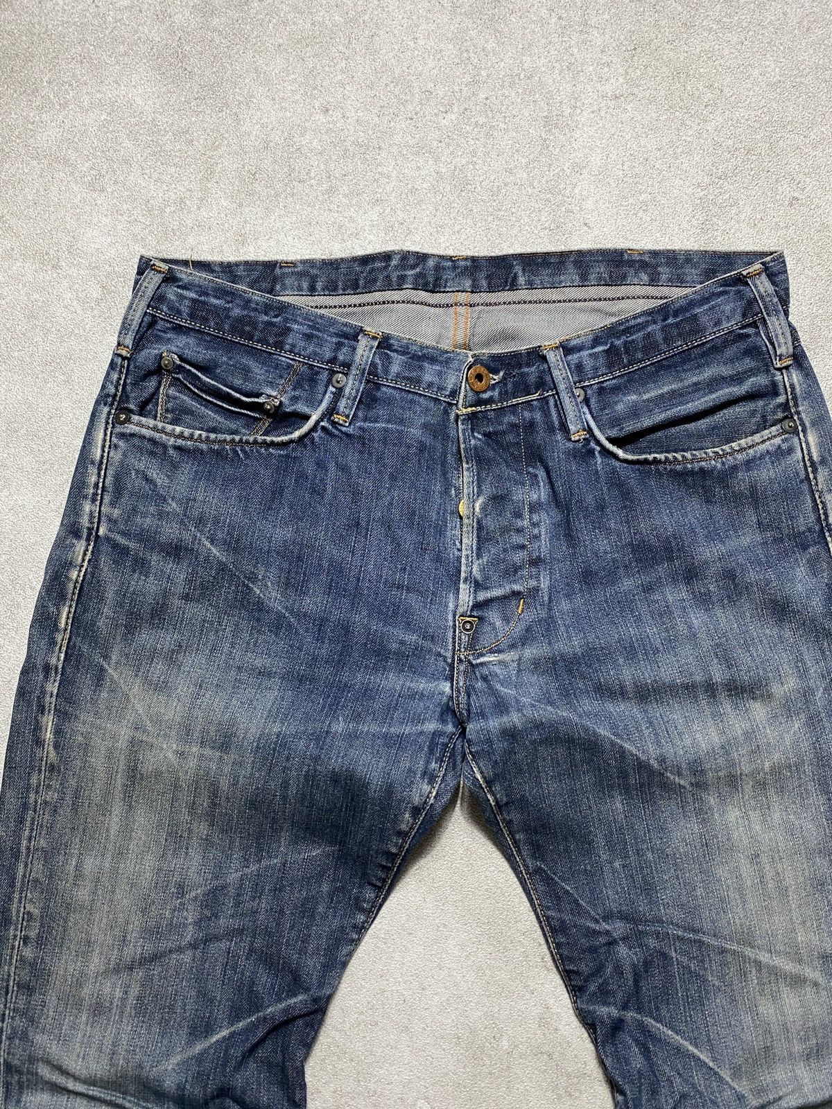Polo Ralph Lauren 2000s Polo RL Ralph Lauren Distressed Low Bootcut Jeans Size US 34 / EU 50 - 6 Thumbnail