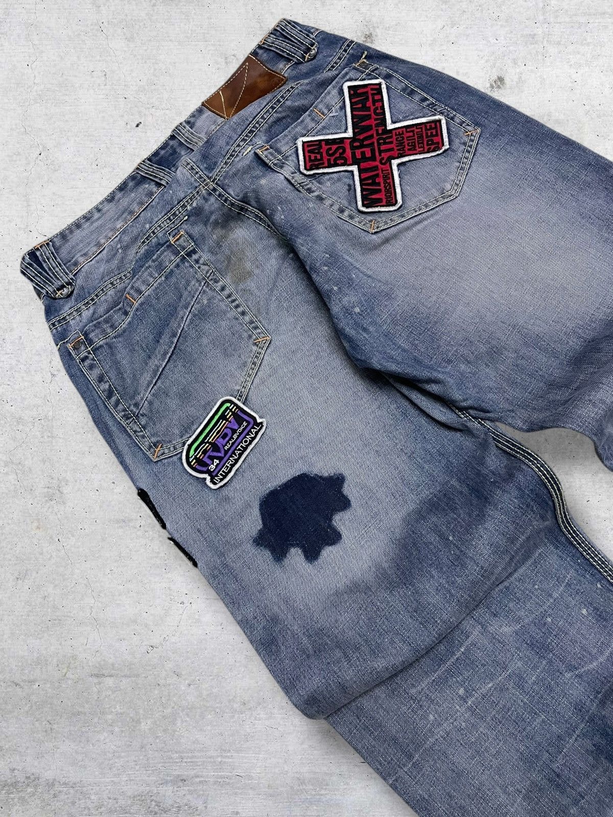 Japanese Brand VINTAGE REAL BVOICE JAPAN DESIGNER 90S OG STREETWEAR PATCH Size US 32 / EU 48 - 16 Thumbnail