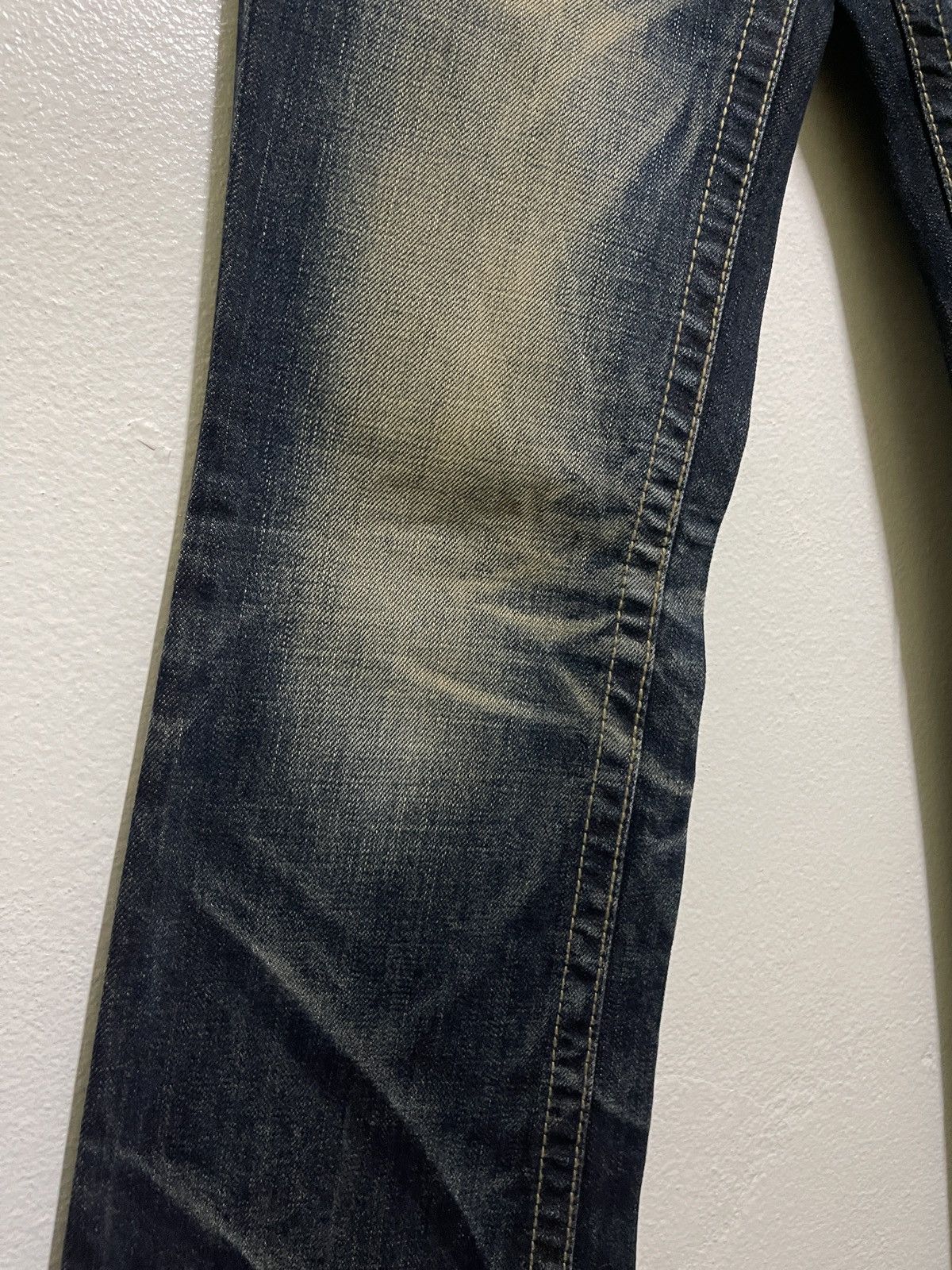 Japanese Brand Lolita Jeans Washed Flared Size US 30 / EU 46 - 3 Thumbnail