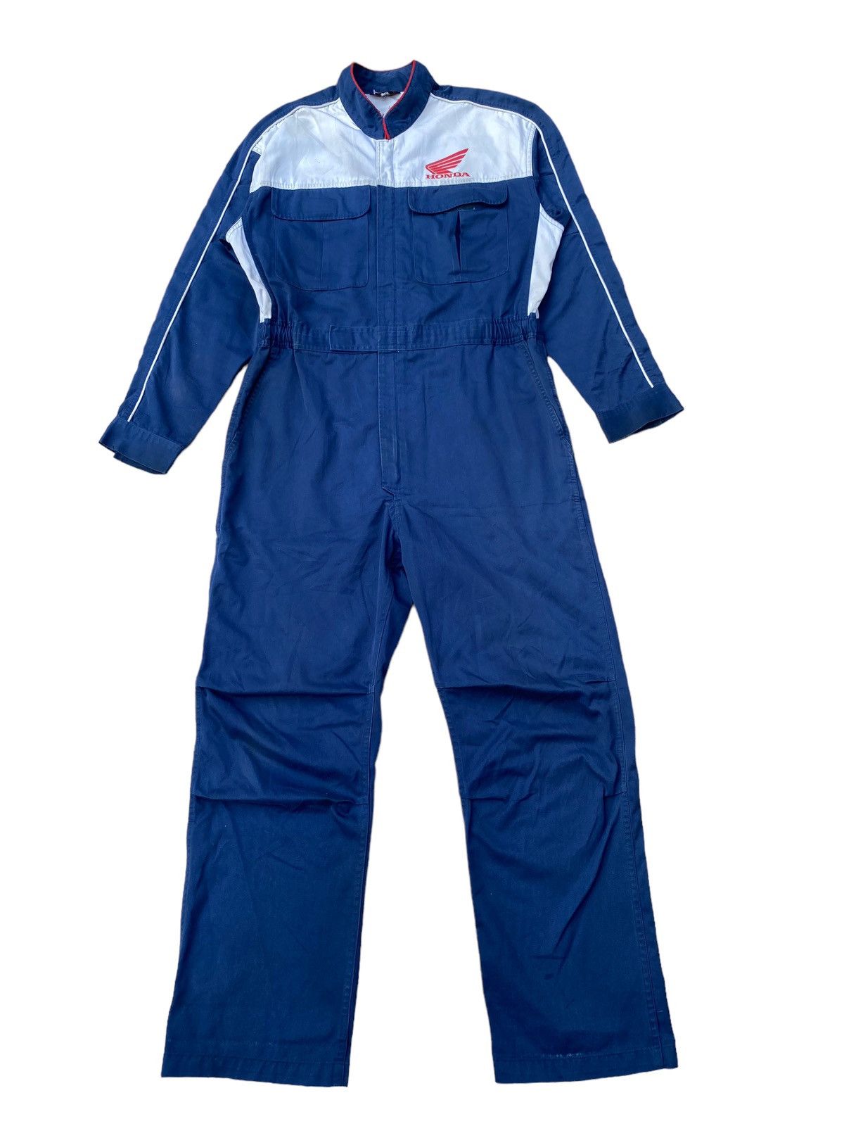 image of Honda Overall Jumpsuit in Blue, Men's (Size 33)