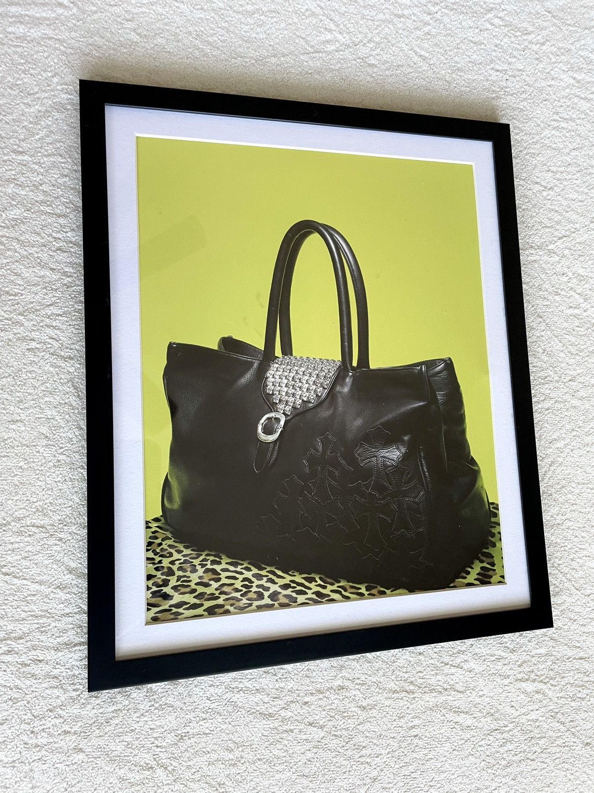 Chrome Hearts Chrome Hearts black handbag 9x11 Framed cutout poster Size ONE SIZE - 2 Thumbnail