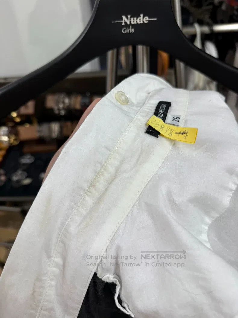Ann Demeulemeester Ann Demeulemeester 36 ink-paneled double-button strap vest Size XXS / US 00 / IT 34 - 5 Thumbnail