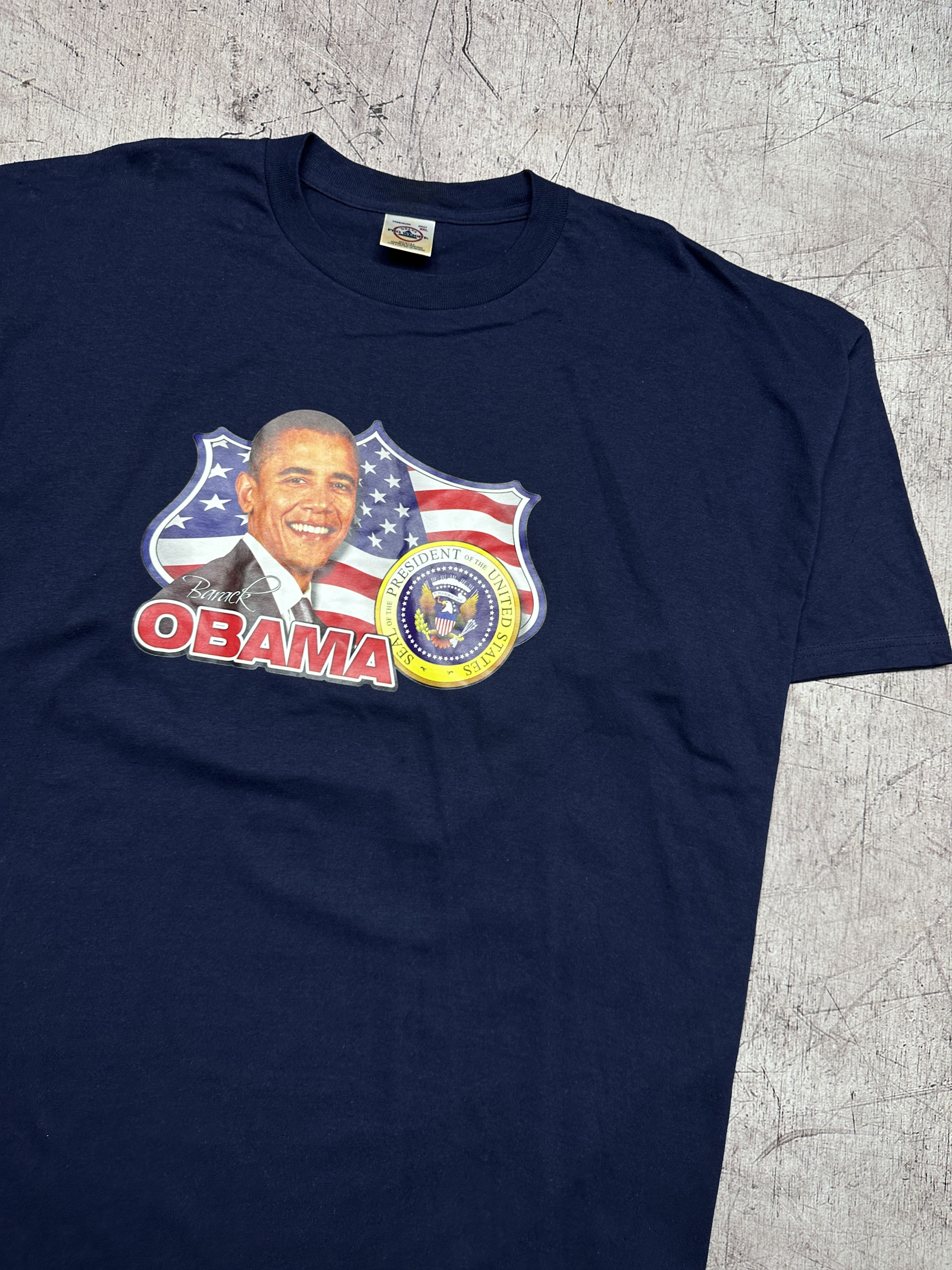 Vintage Barack Obama President USA Vintage Mens T-Shirt Size US XXL / EU 58 / 5 - 2 Thumbnail