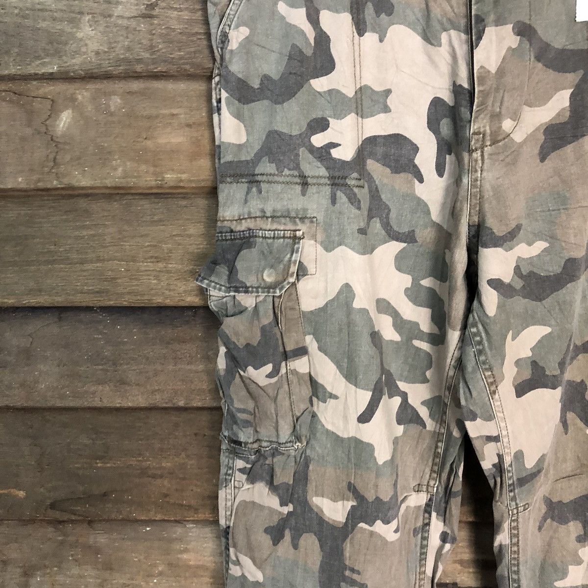 Japanese Brand DL Plus More Camo utility military cargo Pants #S2775 Size US 35 - 6 Thumbnail