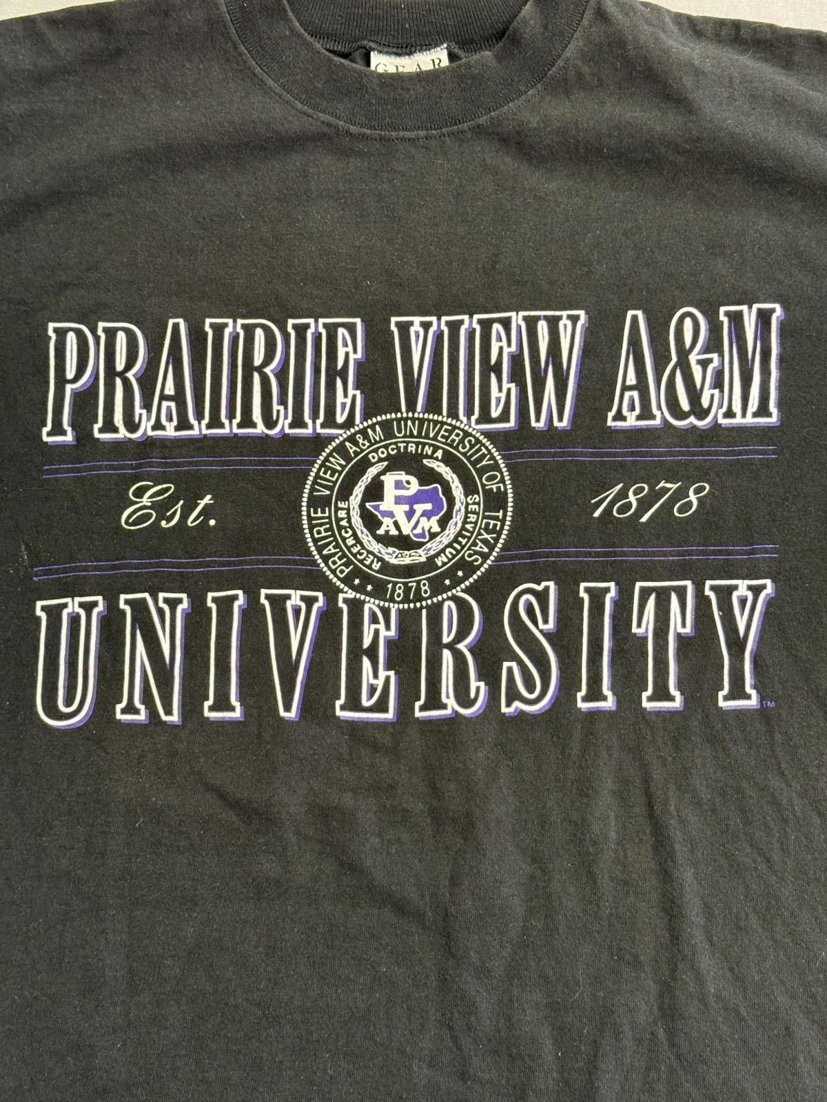 Gear for Sports VTG Prairie View A&M University T-shirt PV A&M Made in USA L Size US L / EU 52-54 / 3 - 3 Thumbnail