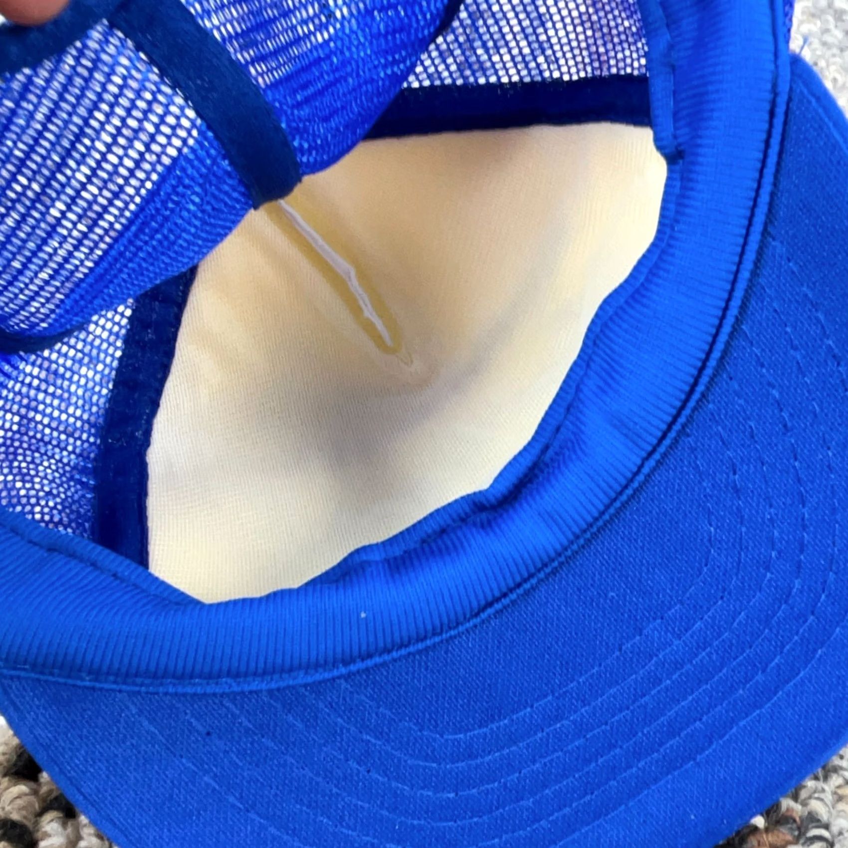 Vintage VINTAGE Jackson Tools Trucker Hat Cap Snap Back Blue White High Dome 80s 90s Mens Size ONE SIZE - 6 Thumbnail