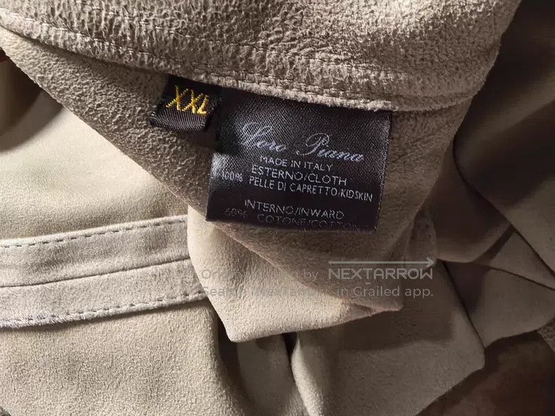 Loro Piana Loro Piana Men's Lamb Leather Coat Size US XXL / EU 58 / 5 - 7 Thumbnail