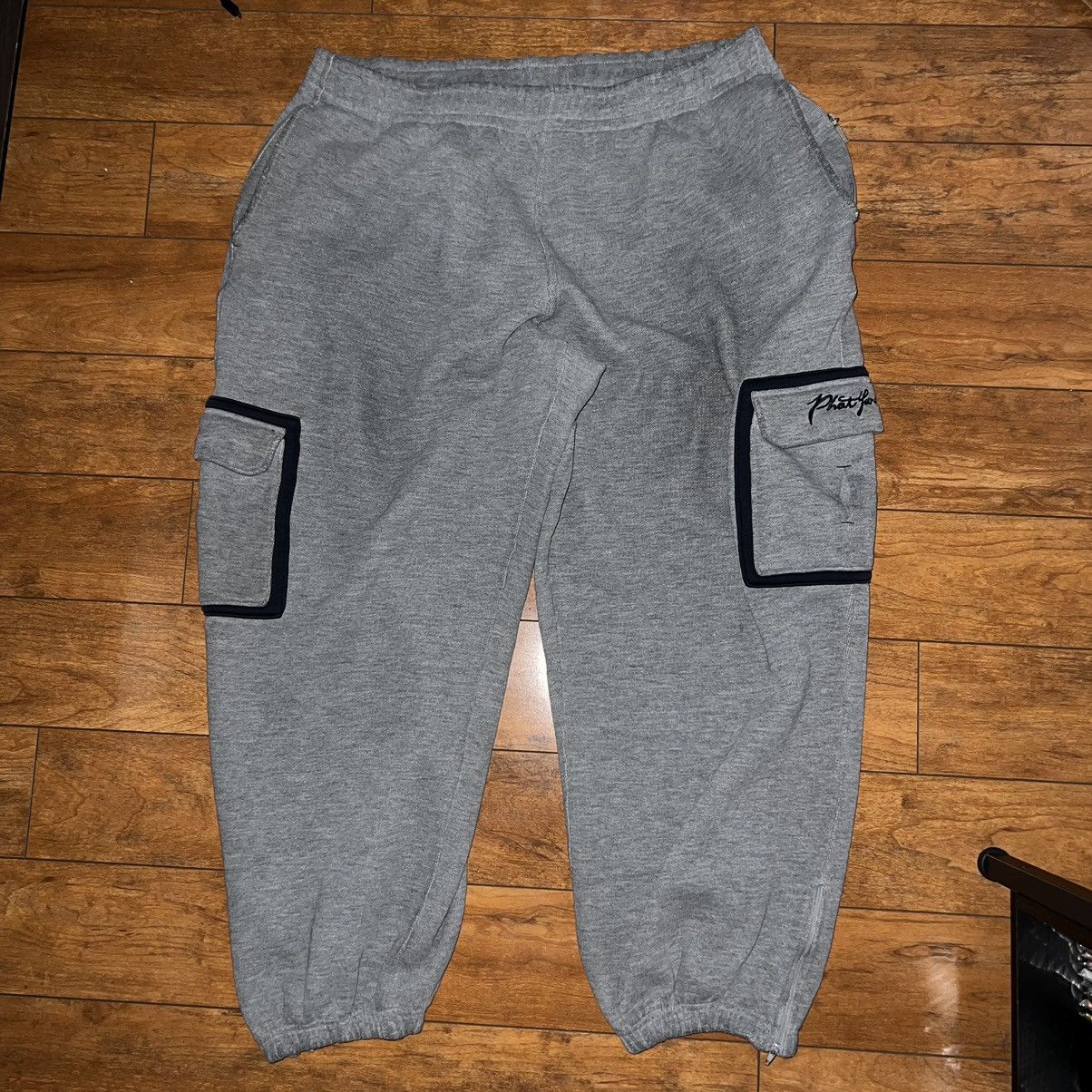 Phat Farm Vintage Y2k Phat Farm Baggy Cargo Sweatpants Size US 36 / EU 52 - 1 Thumbnail