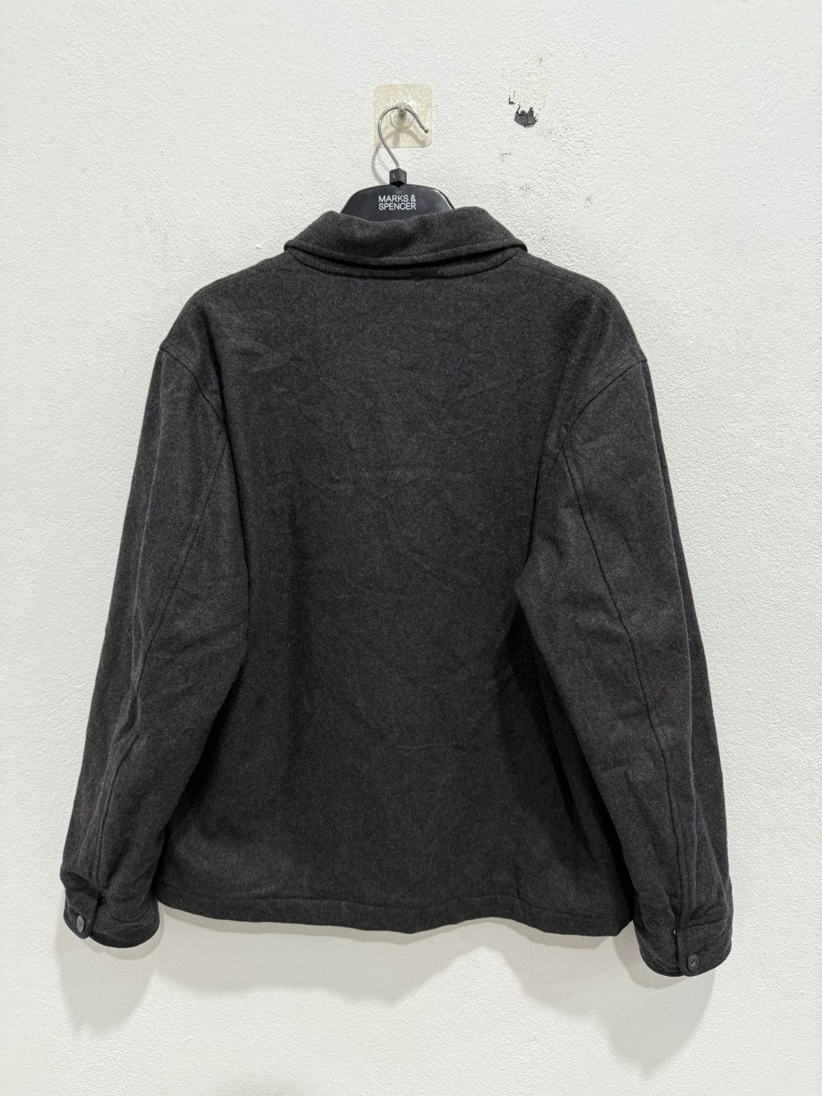 Sisley Italian Brand Sisley Casual Jacket Wool Zipper Up Size US L / EU 52-54 / 3 - 6 Thumbnail