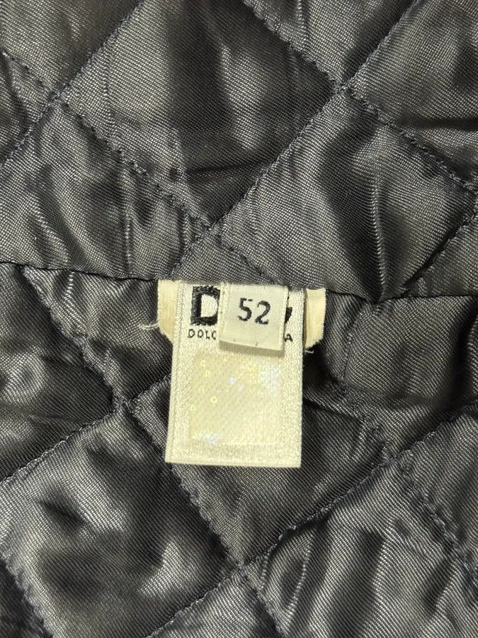 Dolce & Gabbana 2000s Dolce & Gabbana Black Peacoat Jacket Size US S / EU 44-46 / 1 - 9 Thumbnail