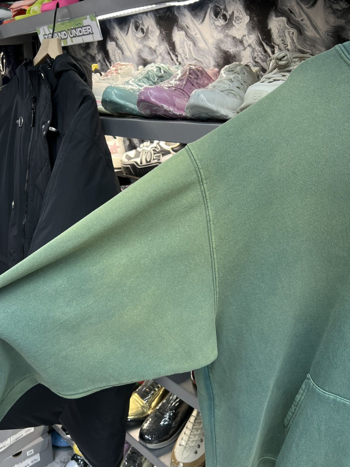 Supreme Supreme Green Hoodie Size US XXL / EU 58 / 5 - 3 Thumbnail