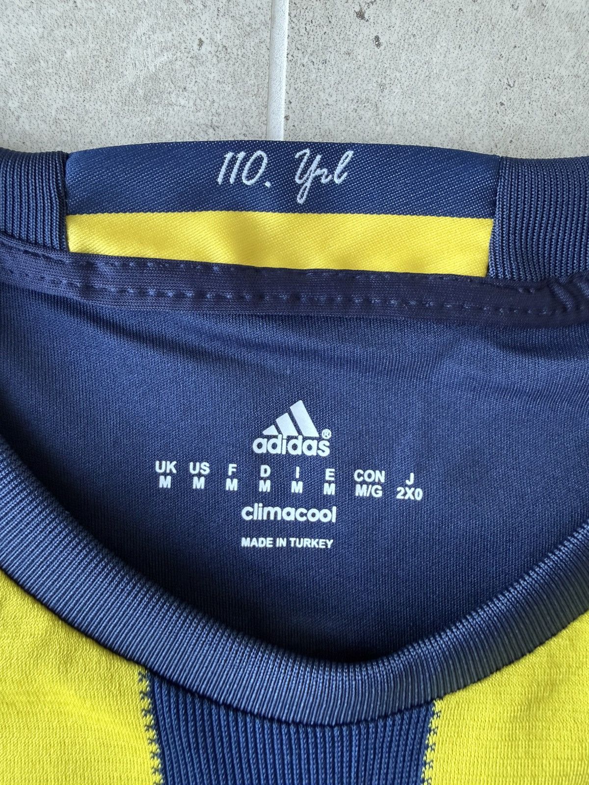 Adidas FENERBAHCE 2016 2017 AWAY shirt jersey soccer Size US M / EU 48-50 / 2 - 4 Thumbnail