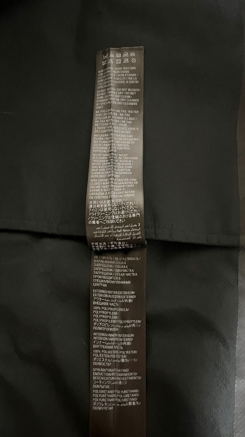 Balenciaga 'BALENCIAGA HOTELS' raincoat long jacket Size US S / EU 44-46 / 1 - 9 Thumbnail