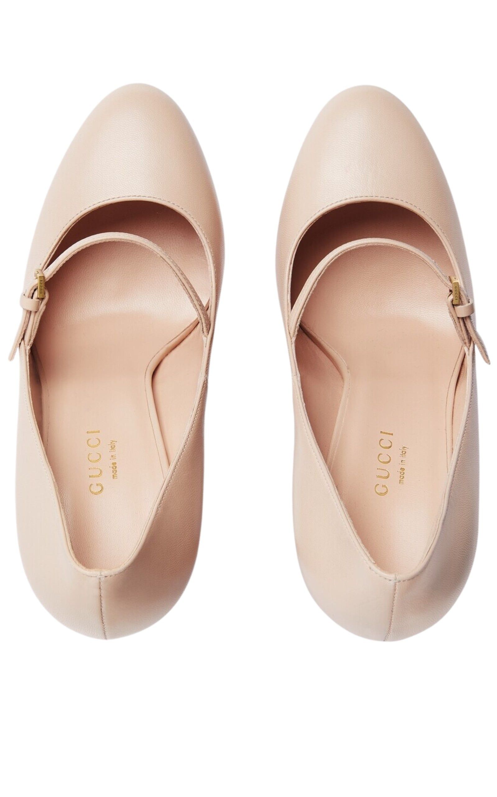 Gucci o1s1wg110125 High Heels Pumps in Skin Rose Size US 10 / IT 40 - 4 Thumbnail