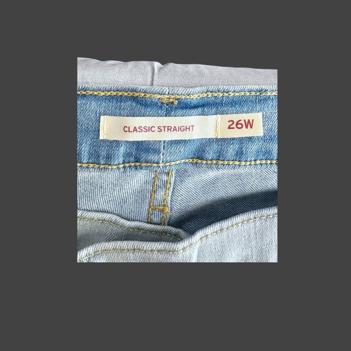 Levi's Levi’s Women’s Plus Size Straight Mid Rise Blue Jeans Sz 26W Size 34" / US 12 / IT 48 - 11 Thumbnail