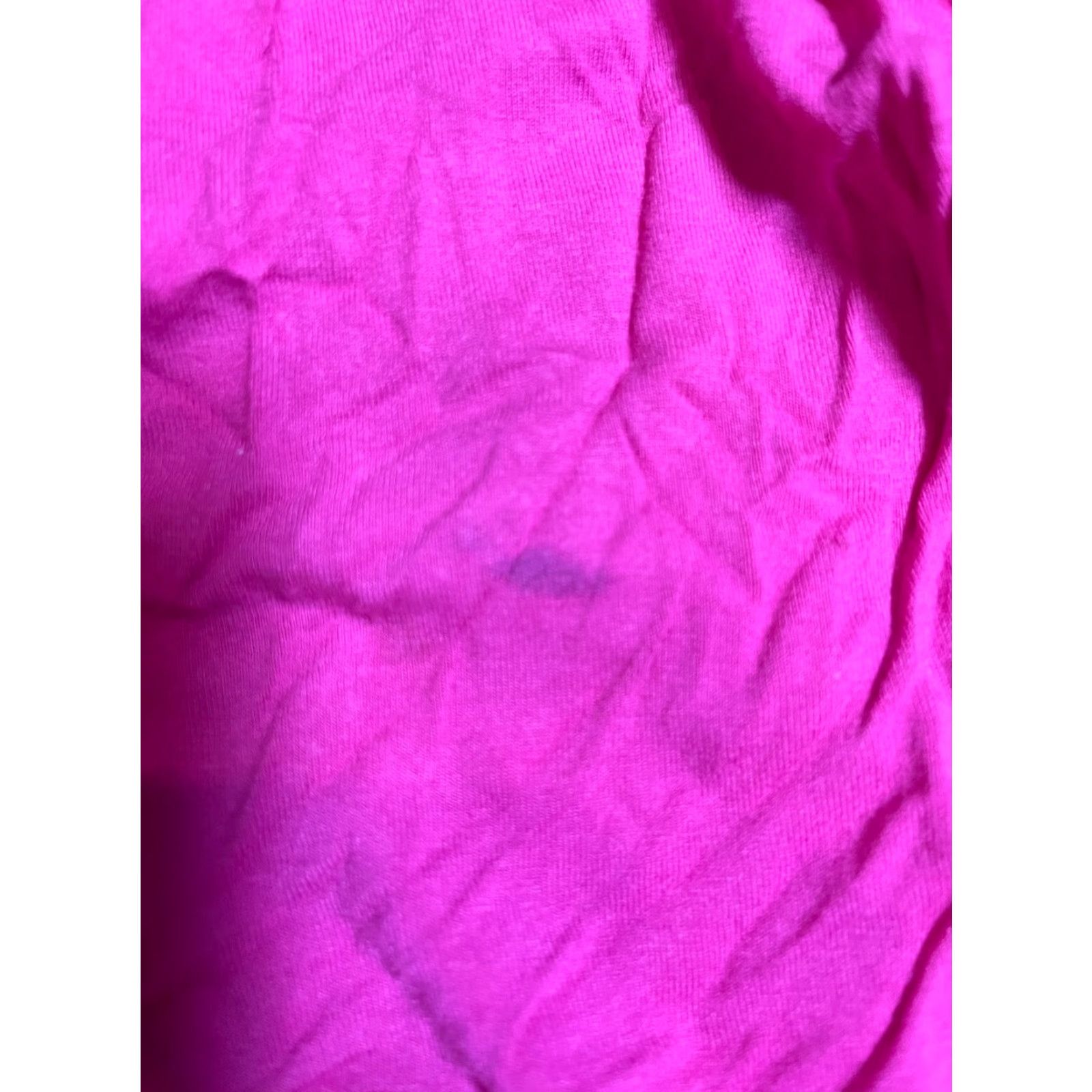 Vintage INC Top Womens Medium M Pink Sleeveless Blouse Regular Size M Pink Casual Basic Classic Easy Care Stretch Womens Shirt Size M / US 6-8 / IT 42-44 - 5 Thumbnail