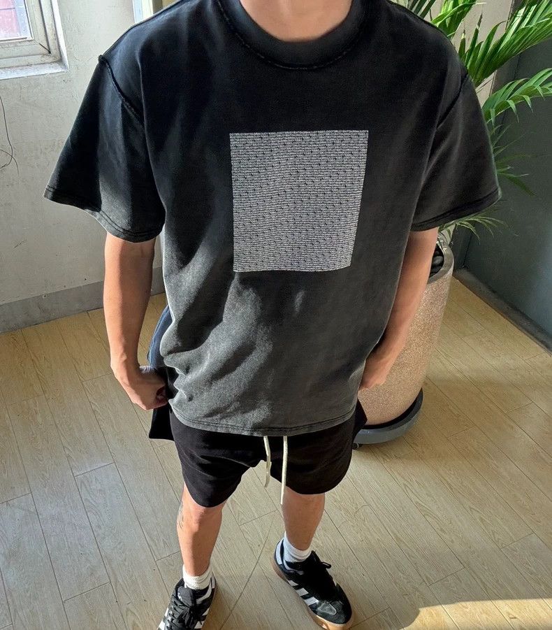 Balenciaga Balenciaga 24 Inside Out Black Sabotage Short Sleeve 2501-N Size US M / EU 48-50 / 2 - 2 Thumbnail
