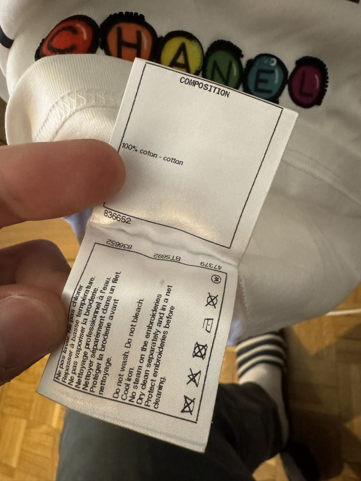 Chanel Chanel x pharrel longsleeve Size US M / EU 48-50 / 2 - 8 Thumbnail