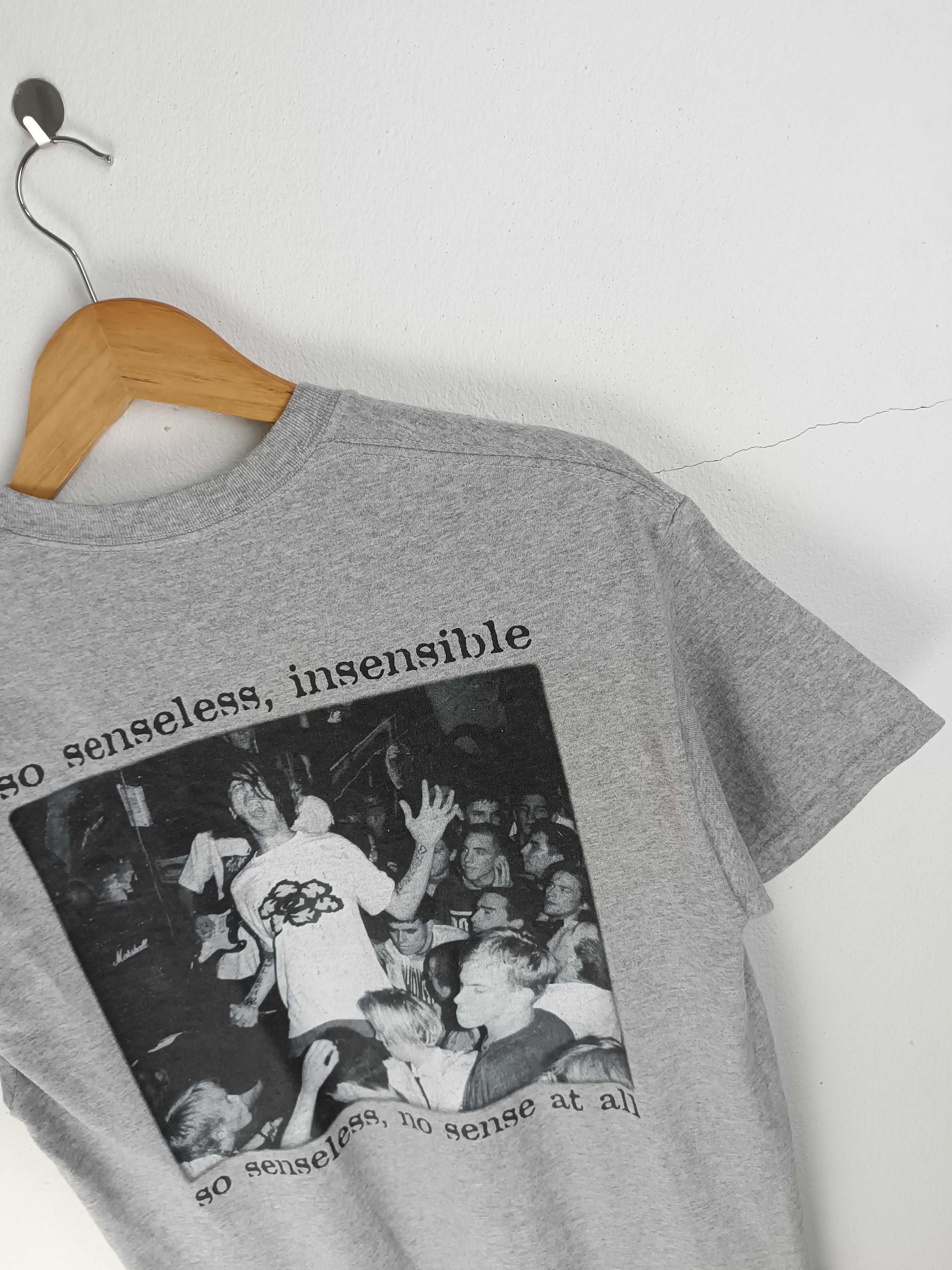 Band Tees VINTAGE ABHINANDA UMEA HARDCORE REISSUE TEE VERY RARE Size US M / EU 48-50 / 2 - 13 Thumbnail