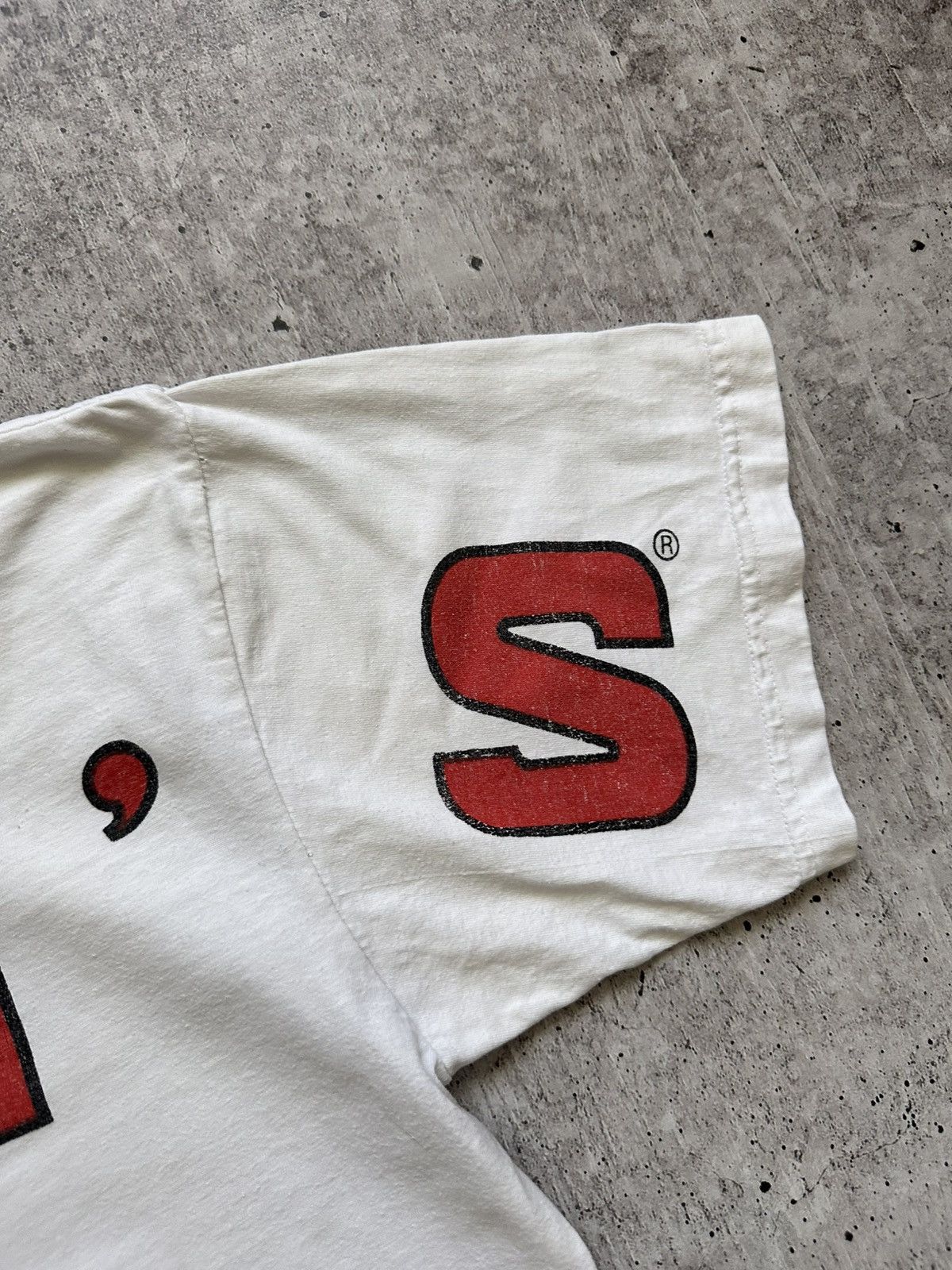 Levi's × Vintage Levi's 501 America's Original Jeans Big Logo T Shirt Size US M / EU 48-50 / 2 - 7 Thumbnail