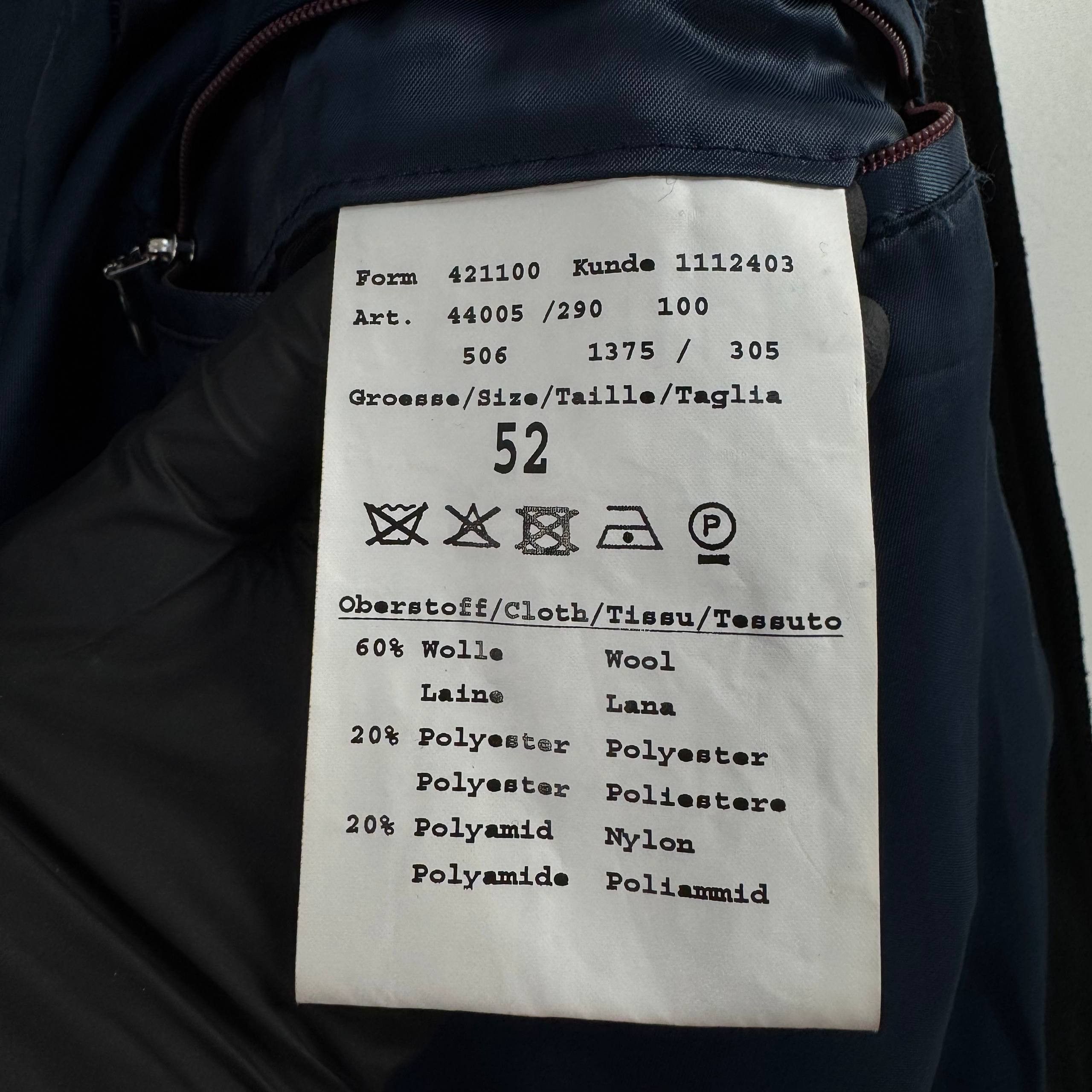 Bugatti Bugatti Wool Coat Navy Mens Size L/XL Size US L / EU 52-54 / 3 - 5 Thumbnail