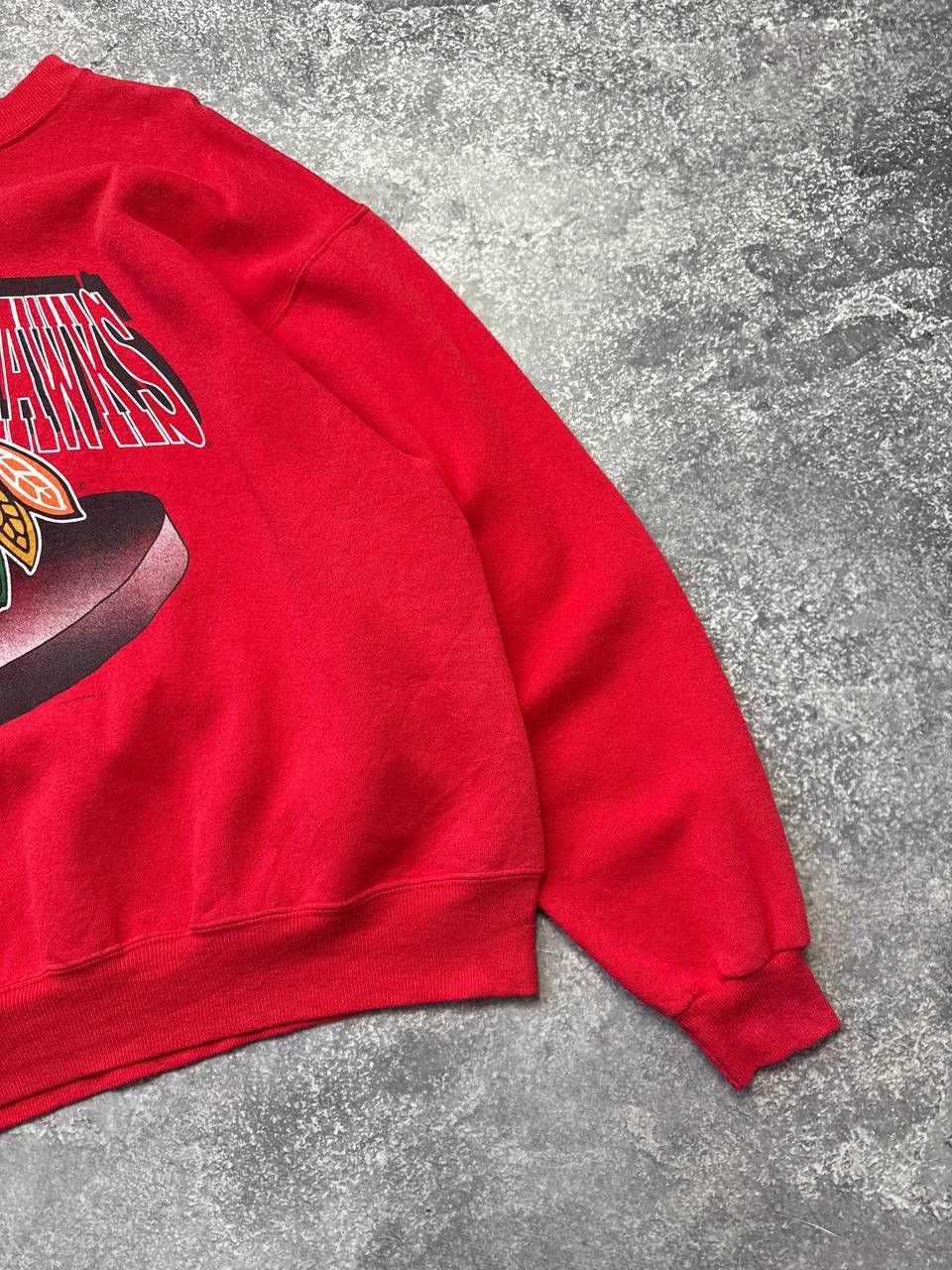 Hanes Hanes Blackhawks sweatshirt Size XL / US 12-14 / IT 48-50 - 3 Thumbnail