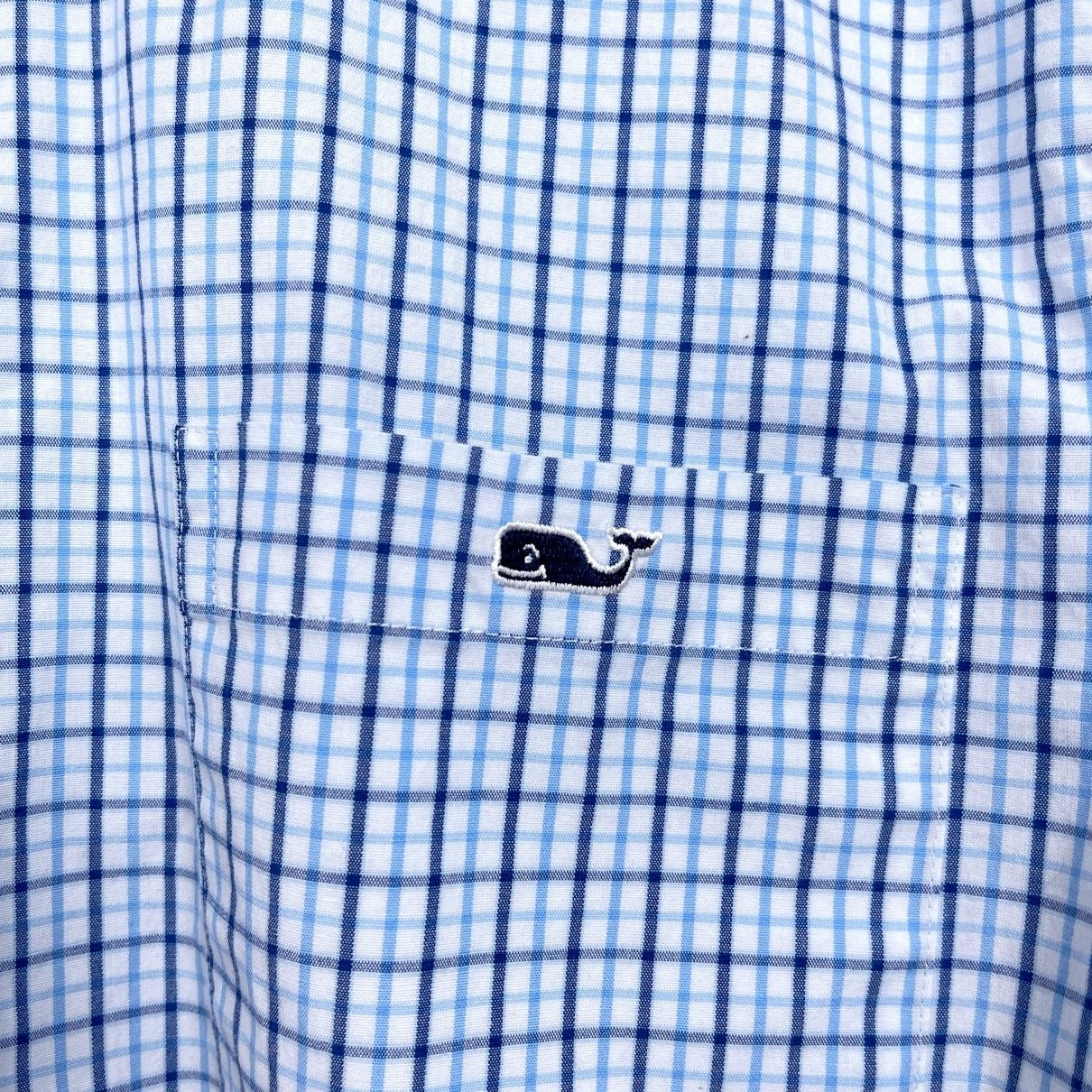 Vineyard Vines Vineyard Vines Classic Tucker Shirt Blue White Check Mens S Size US S / EU 44-46 / 1 - 3 Thumbnail