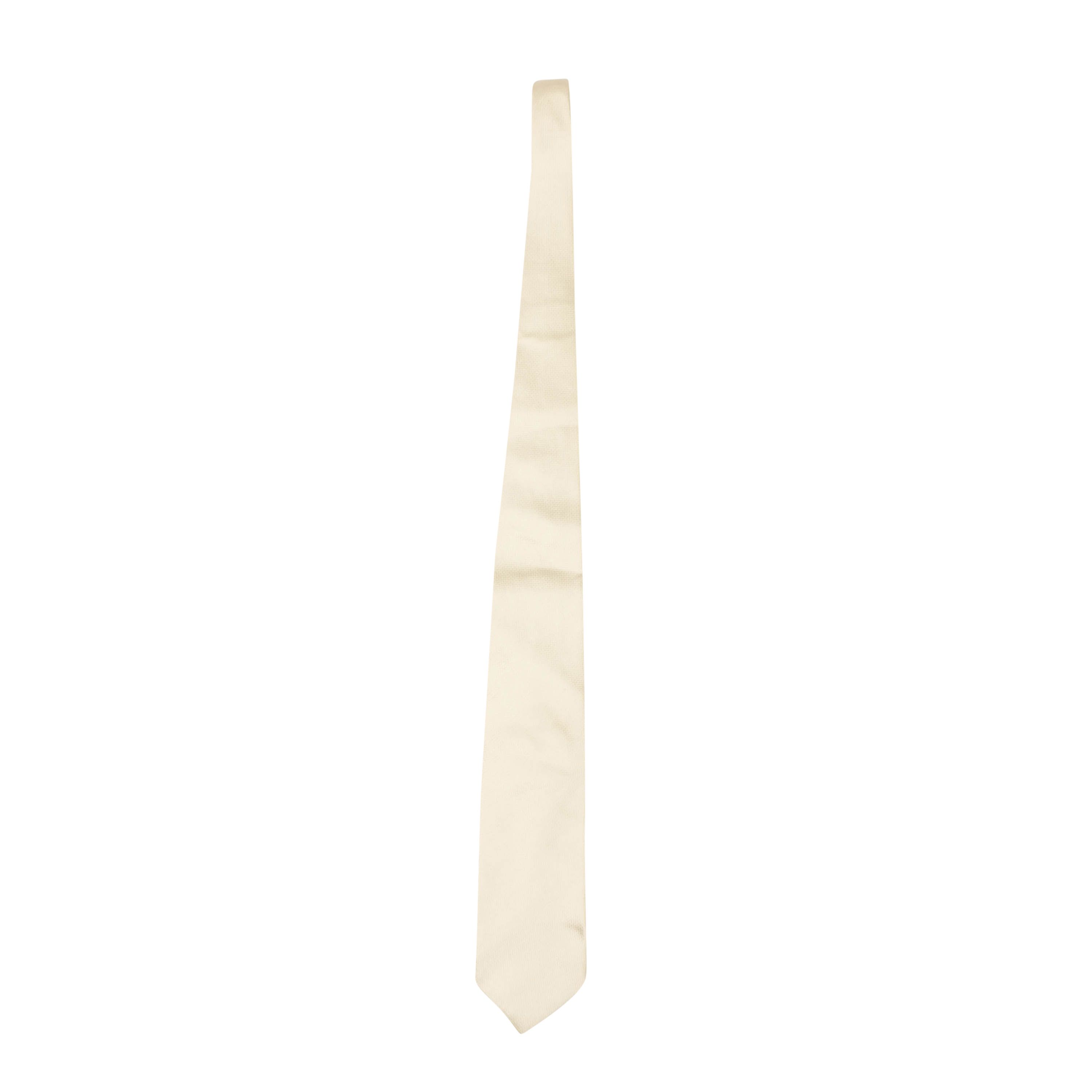 Brioni selling Cream 100% Silk Tie