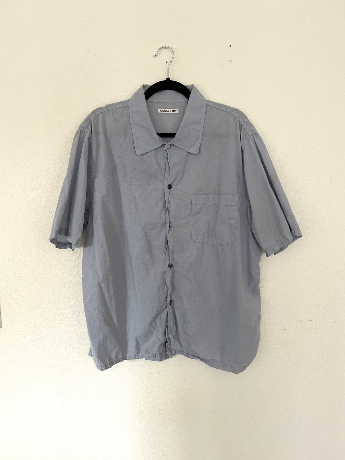Our Legacy Our Legacy Blue Box Shirt Size US L / EU 52-54 / 3 - 1 Thumbnail