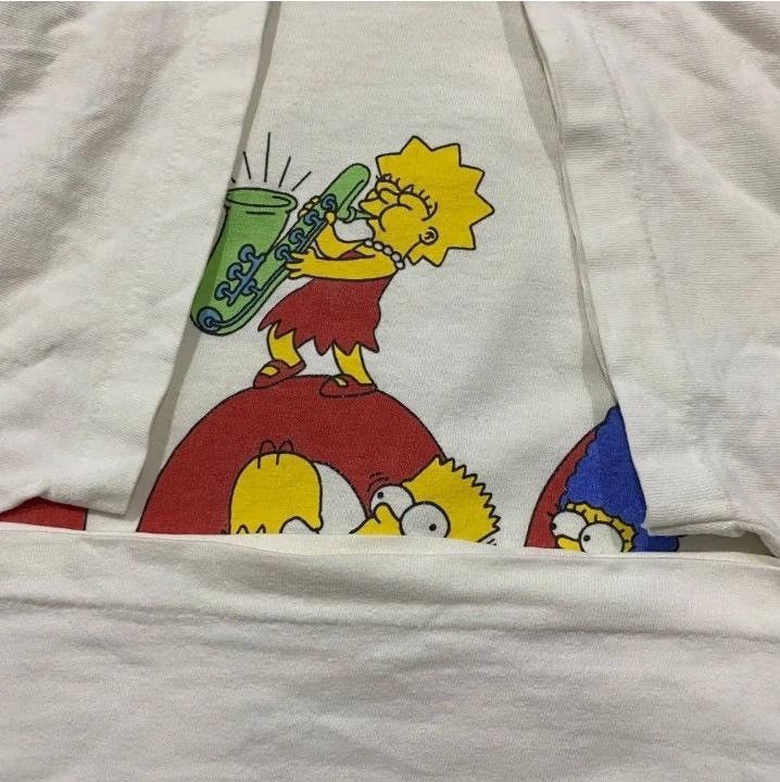 The Simpsons Distressed vintage the Simpsons tv 100 series film movie Size US XL / EU 56 / 4 - 9 Thumbnail