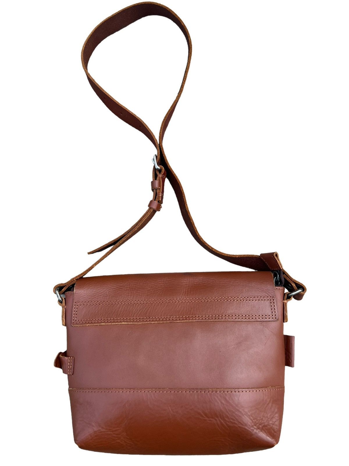 Leather Vintage H1203 Mano Fece Japan Leather Bag Size ONE SIZE - 6 Thumbnail