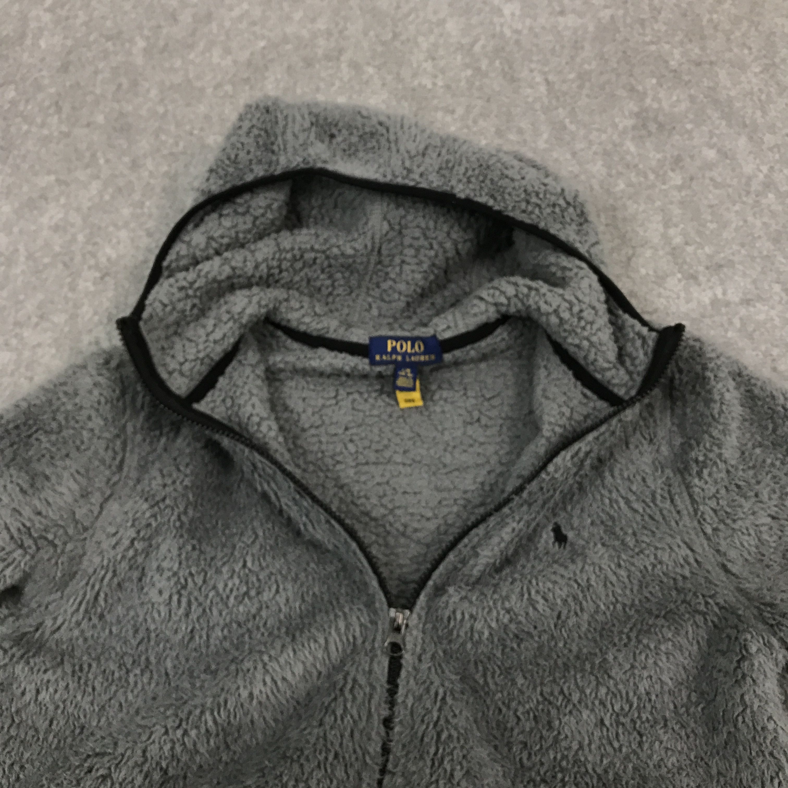 Polo Ralph Lauren POLO RALPH LAUREN SHERPA HOODIE JACKET Size US L / EU 52-54 / 3 - 5 Thumbnail