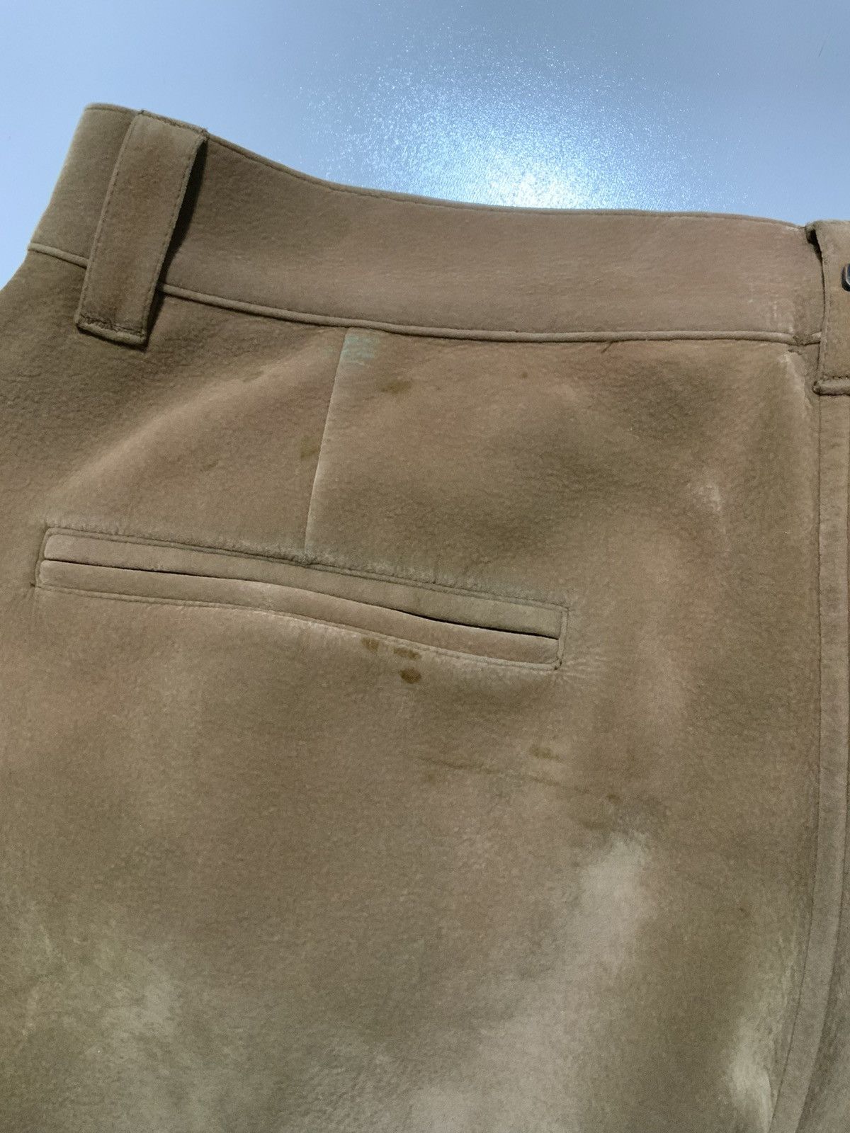 Pelle Pelle × Vintage 90s Y2K 2000s Pelle Pelle City Slicker Faux Leather Pants Size US 36 / EU 52 - 17 Thumbnail